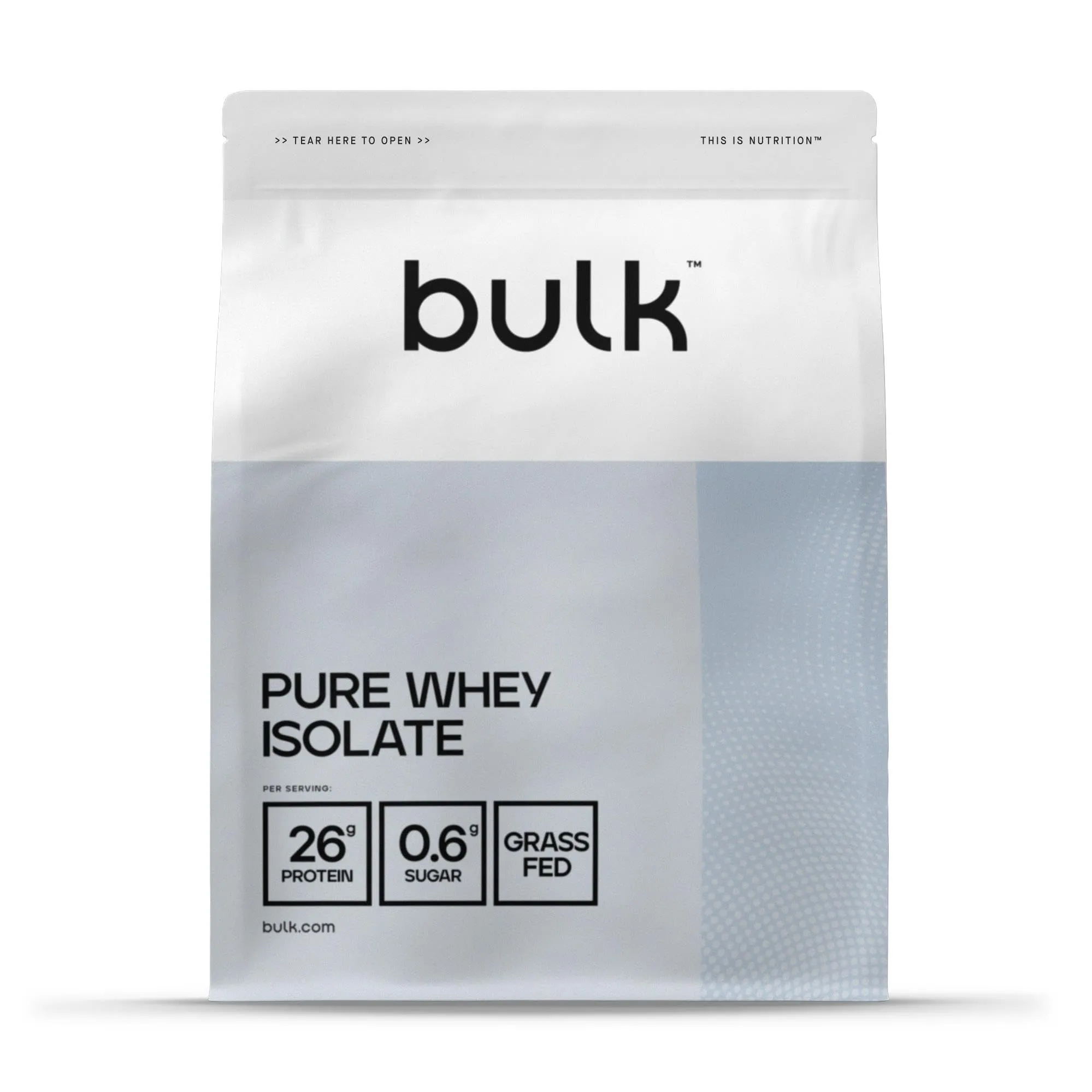 Bulk Pure Whey Isolate Non Aromatizzato 500g