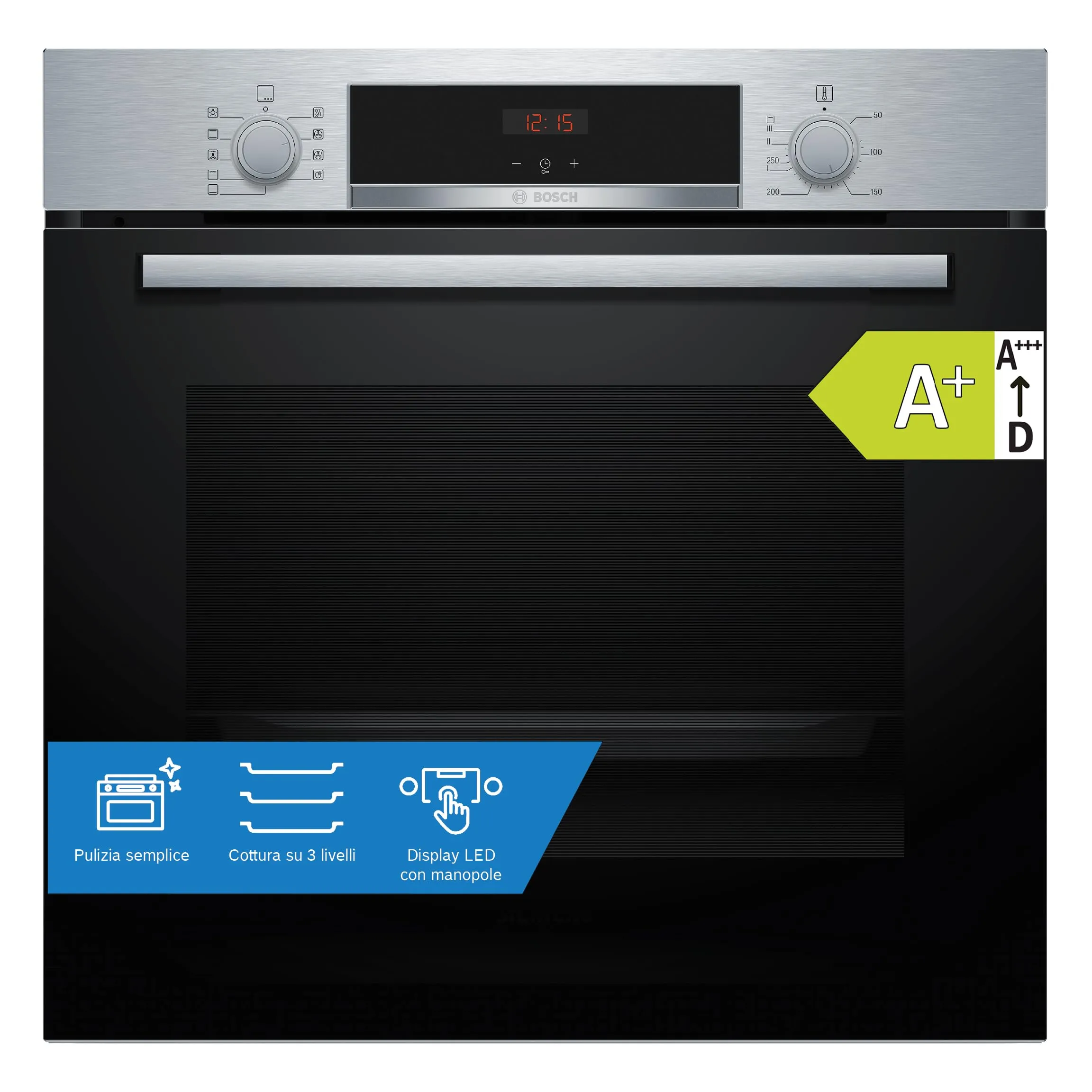 Bosch Serie | 4 HBA534BS3F - Forno da Incasso in Acciaio Inox