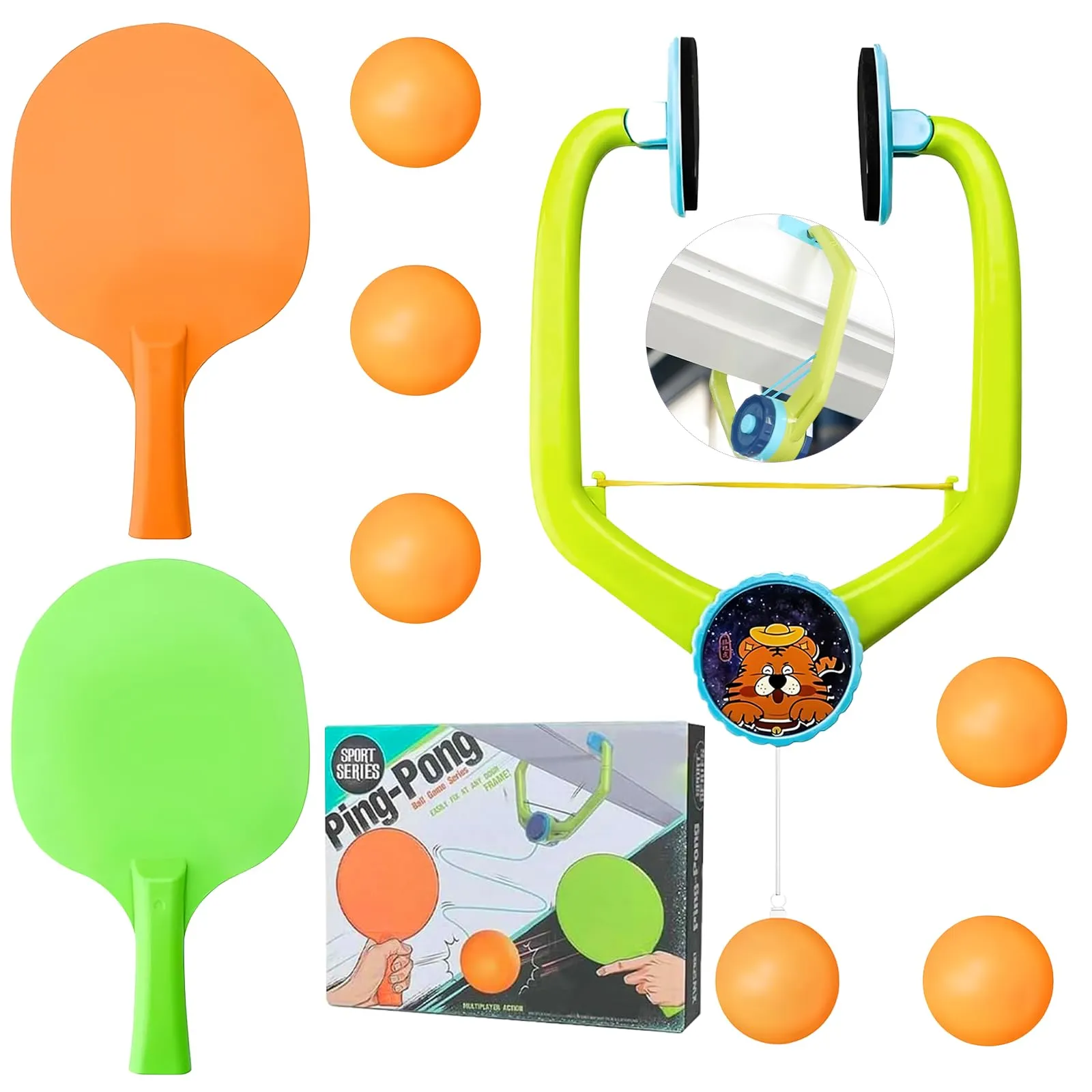 Set da Allenamento Ping Pong Sospeso per Bambini e Adulti