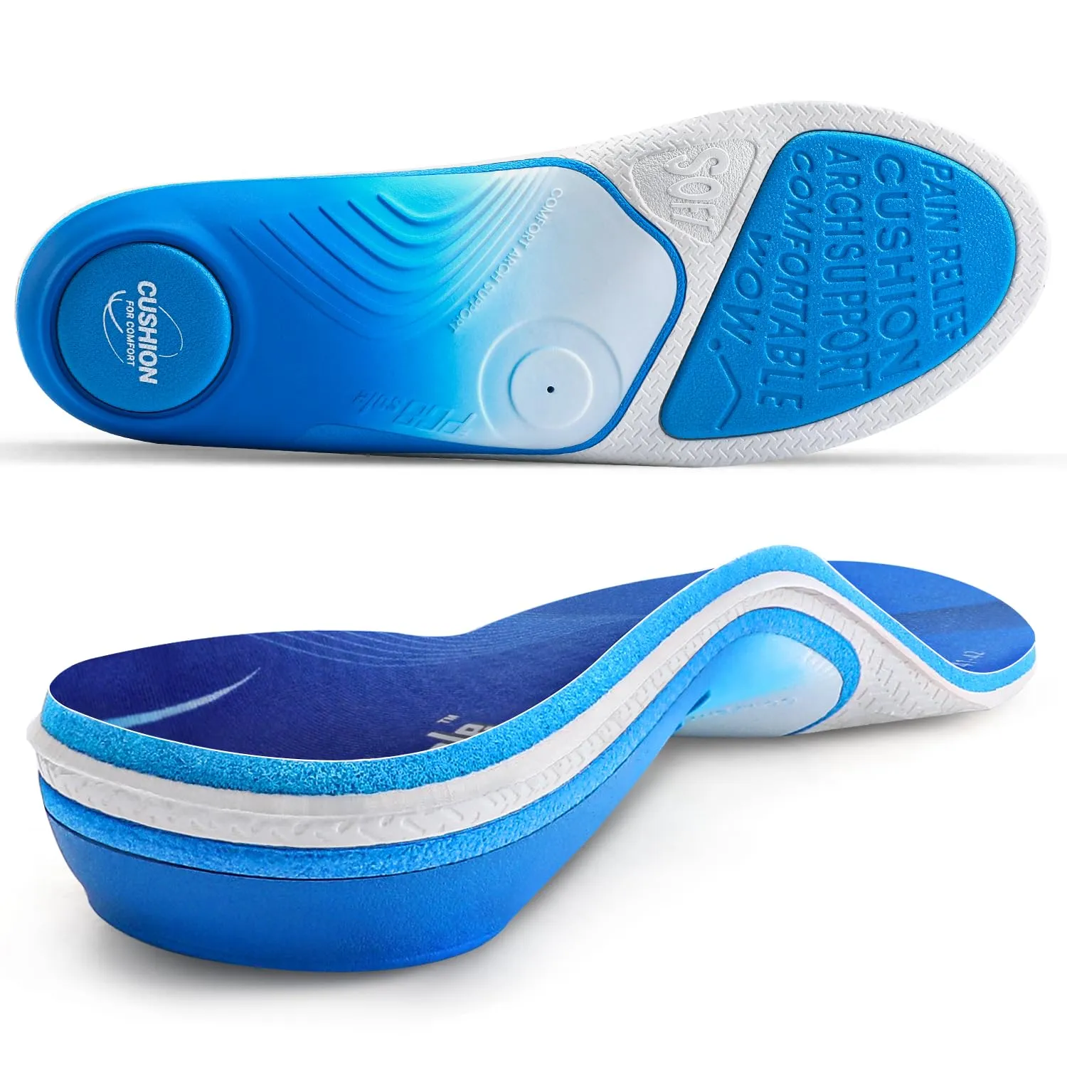 PCSsole Solette Ortopediche Gen 2 - Sollievo e Comfort per i Tuoi Piedi