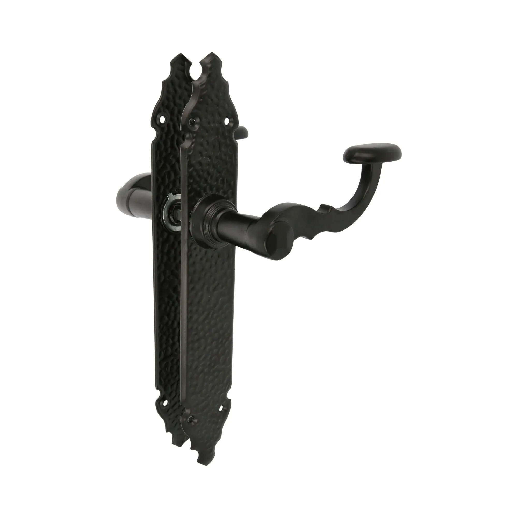 Amig 6100 Set di Maniglie Rustiche 100P Nero