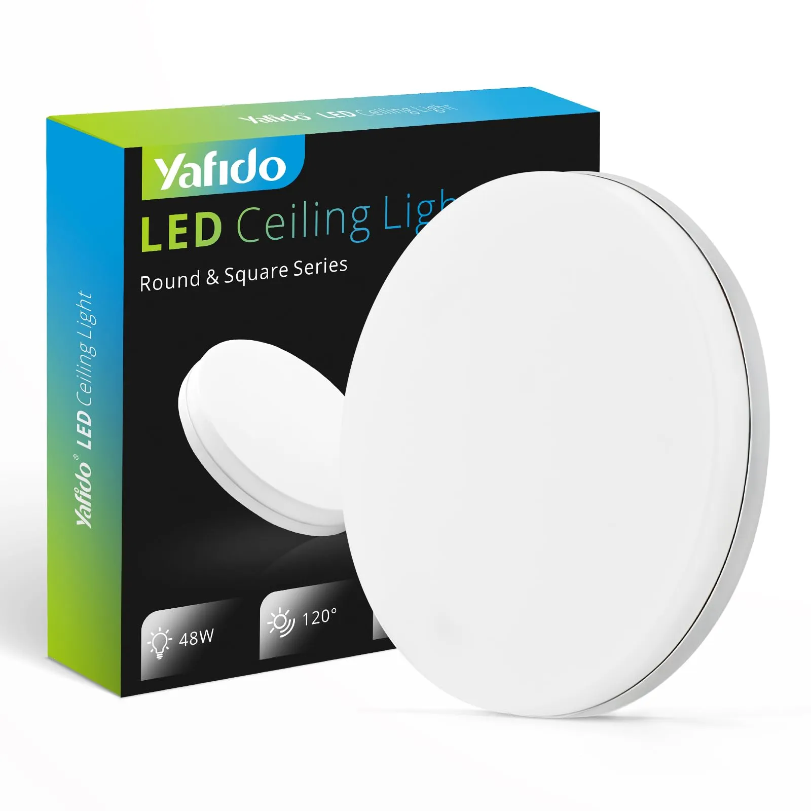 Plafoniera LED Yafido 48W Bianca Naturale
