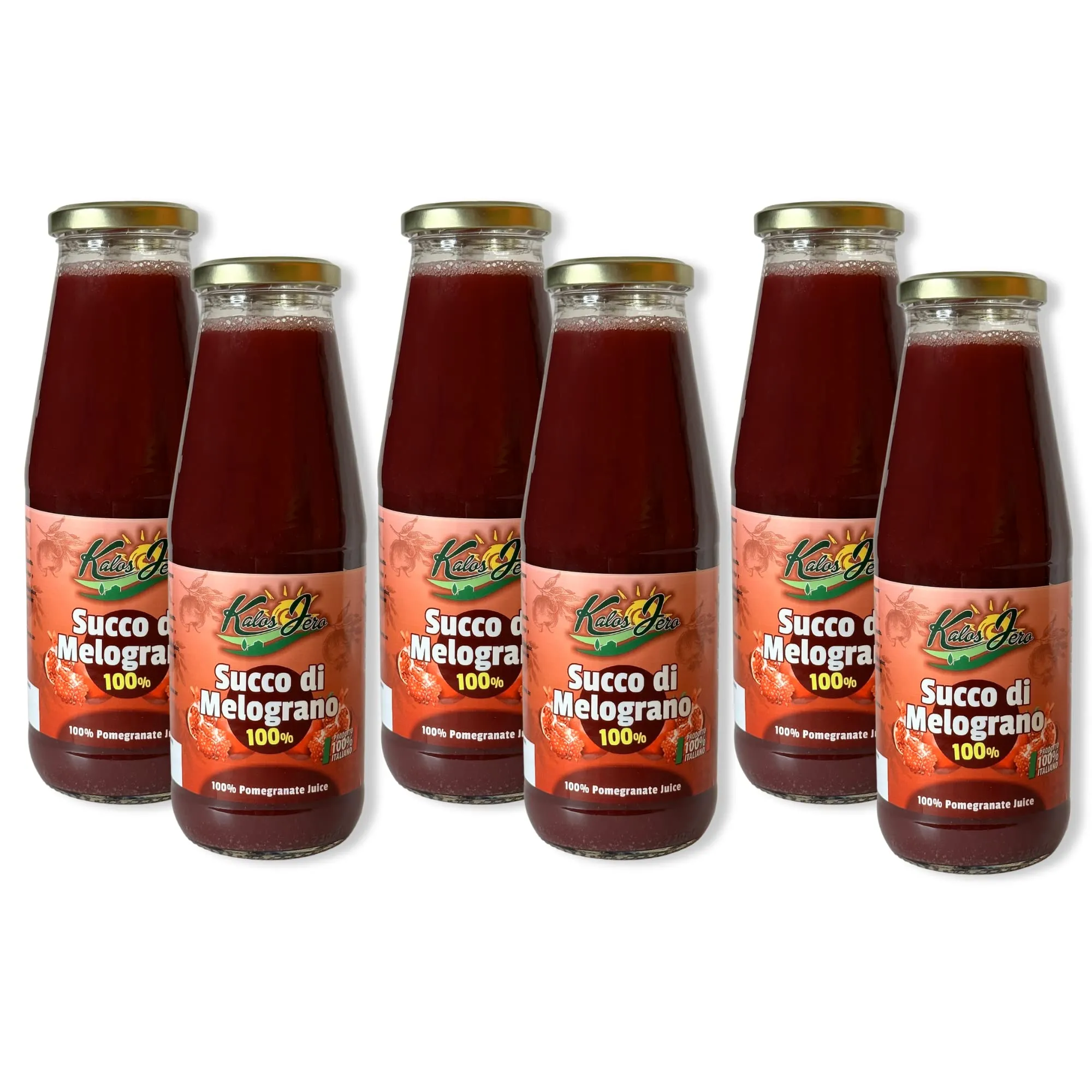 Spremuta di Melograno Kalos Jero - 6 Bottiglie da 720ml