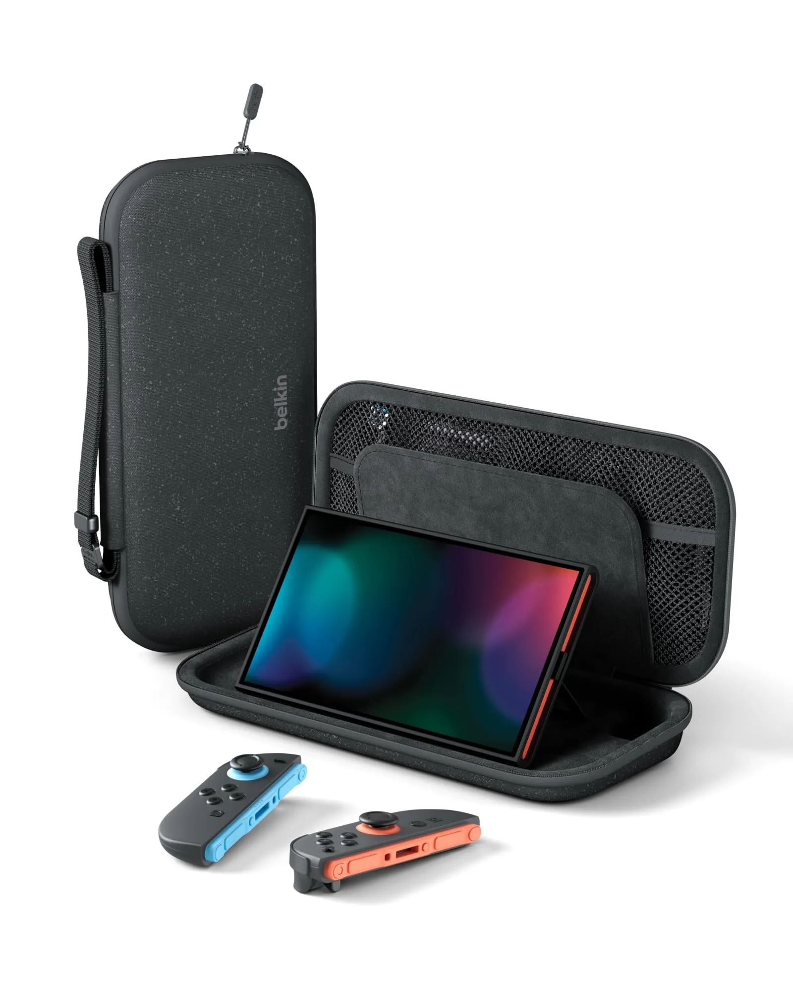 Belkin Gaming Custodia da Viaggio per Nintendo Switch 2 - Carbone