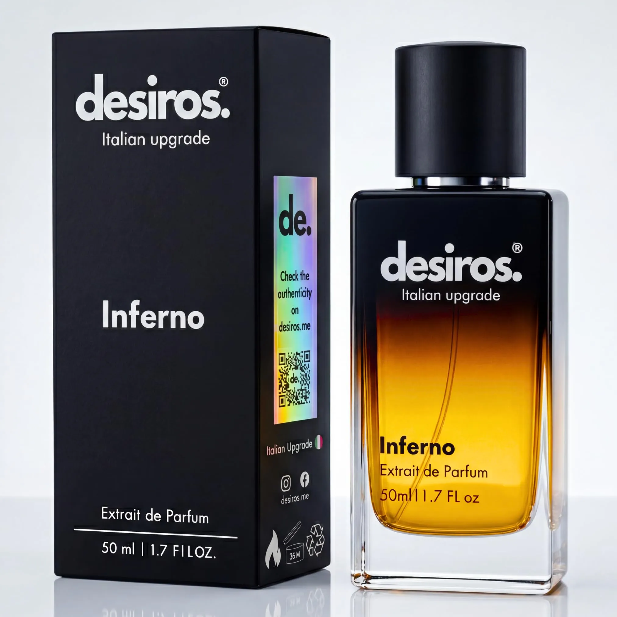 Desiros Inferno - Estratto di Profumo Uomo 50ml