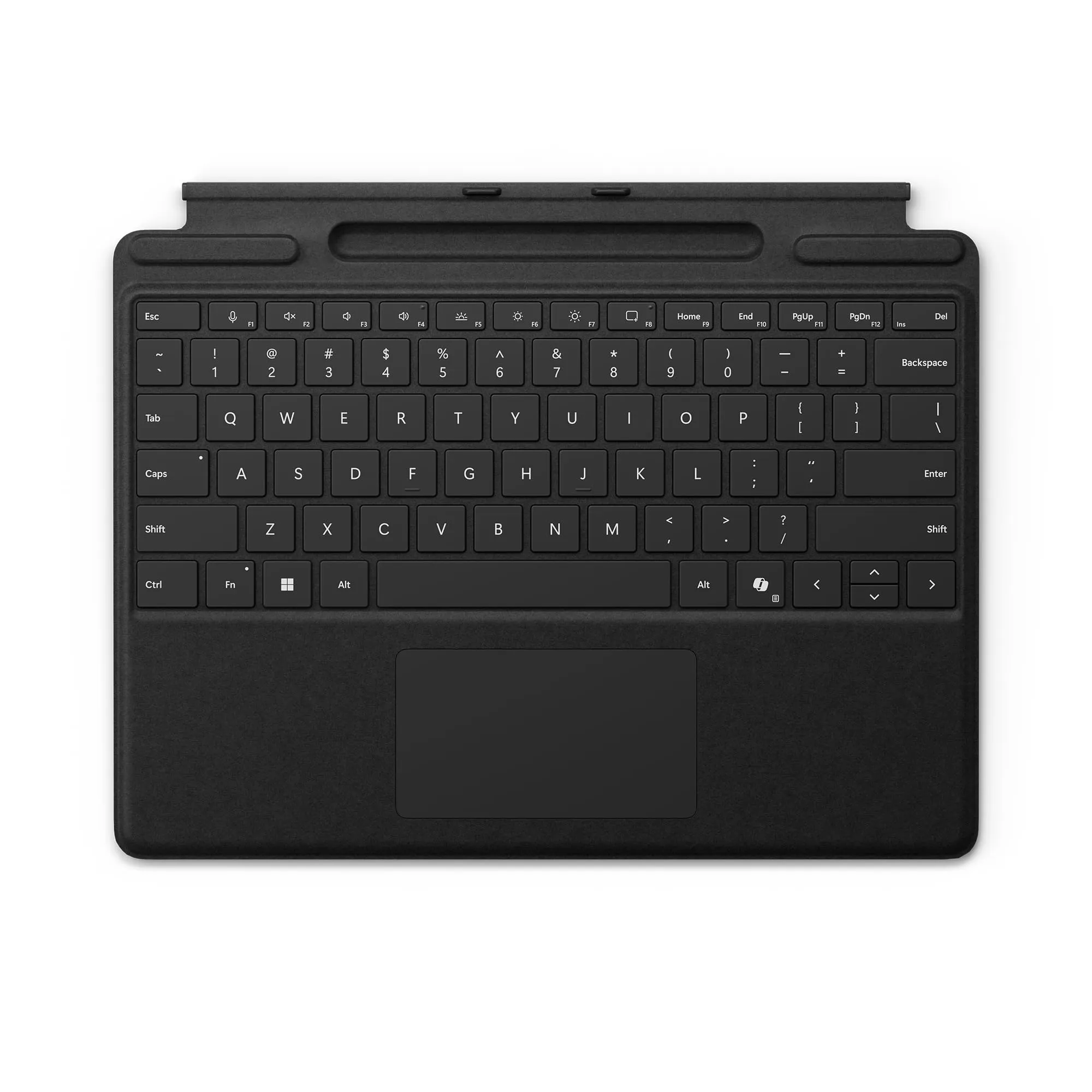 Microsoft Surface Pro Keyboard con Scomparto per Penna - Nero