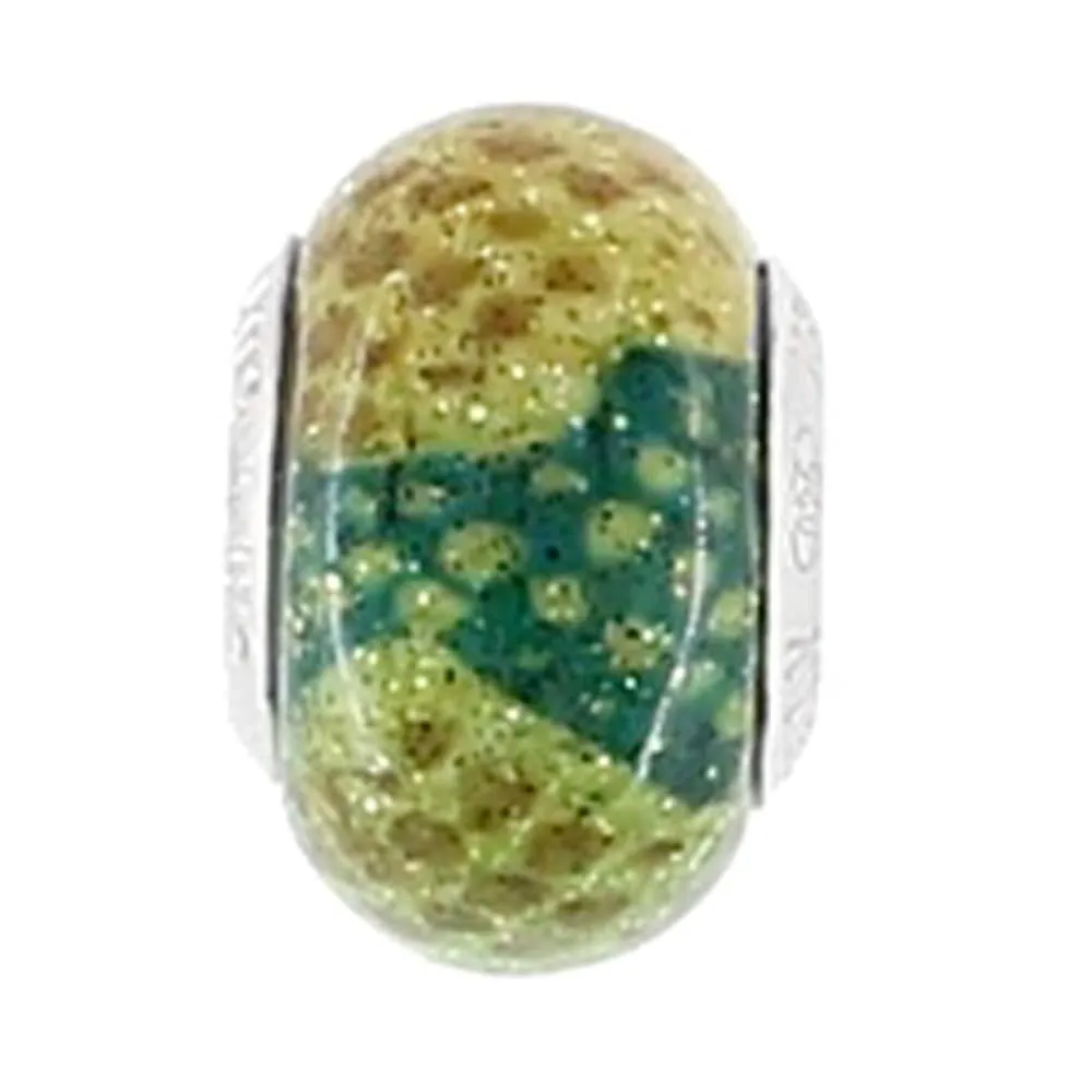 Charm in Vetro di Murano e Argento 925 Venetiaurum per Bracciali Componibili