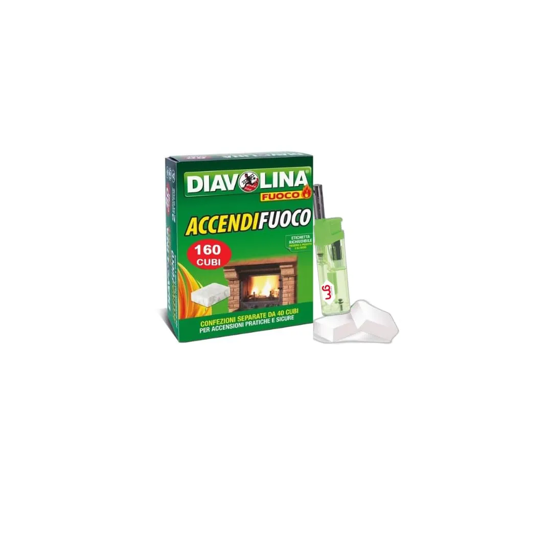 Diavolina Accendifuoco Classico 80 Cubi