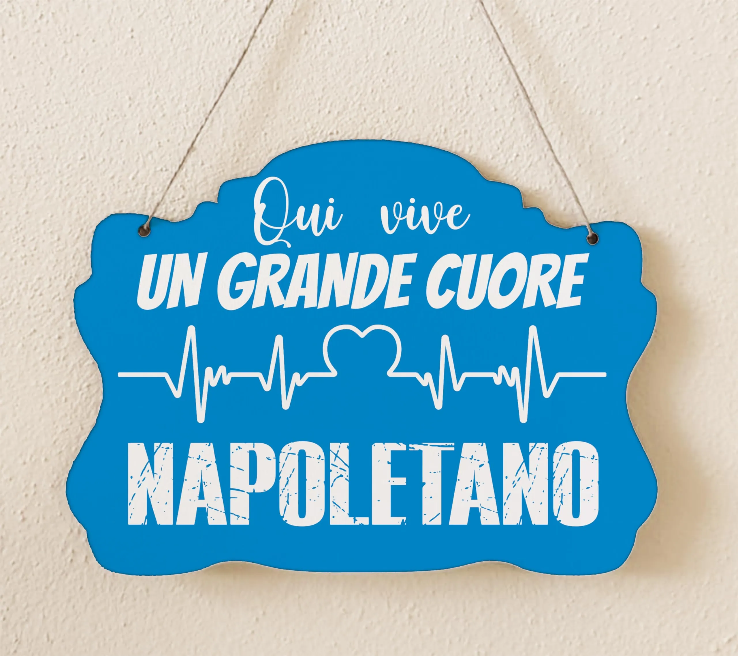 Targhetta Decorativa Personalizzabile per Tifosi e Sportivi - VESTIPASSIONI