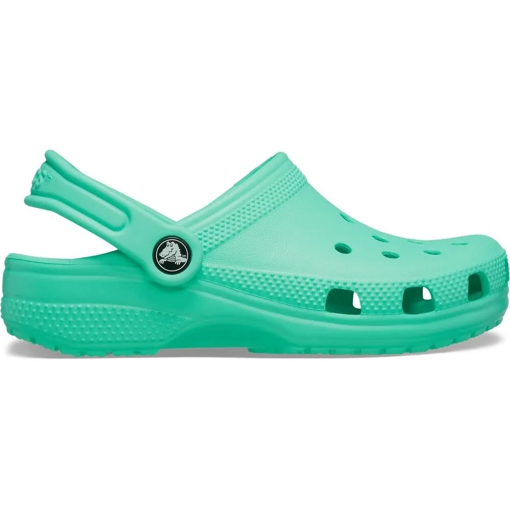 Crocs Classic Clog K Zoccoli Unisex Bambini e Ragazzi, Laguna, 37/38 EU