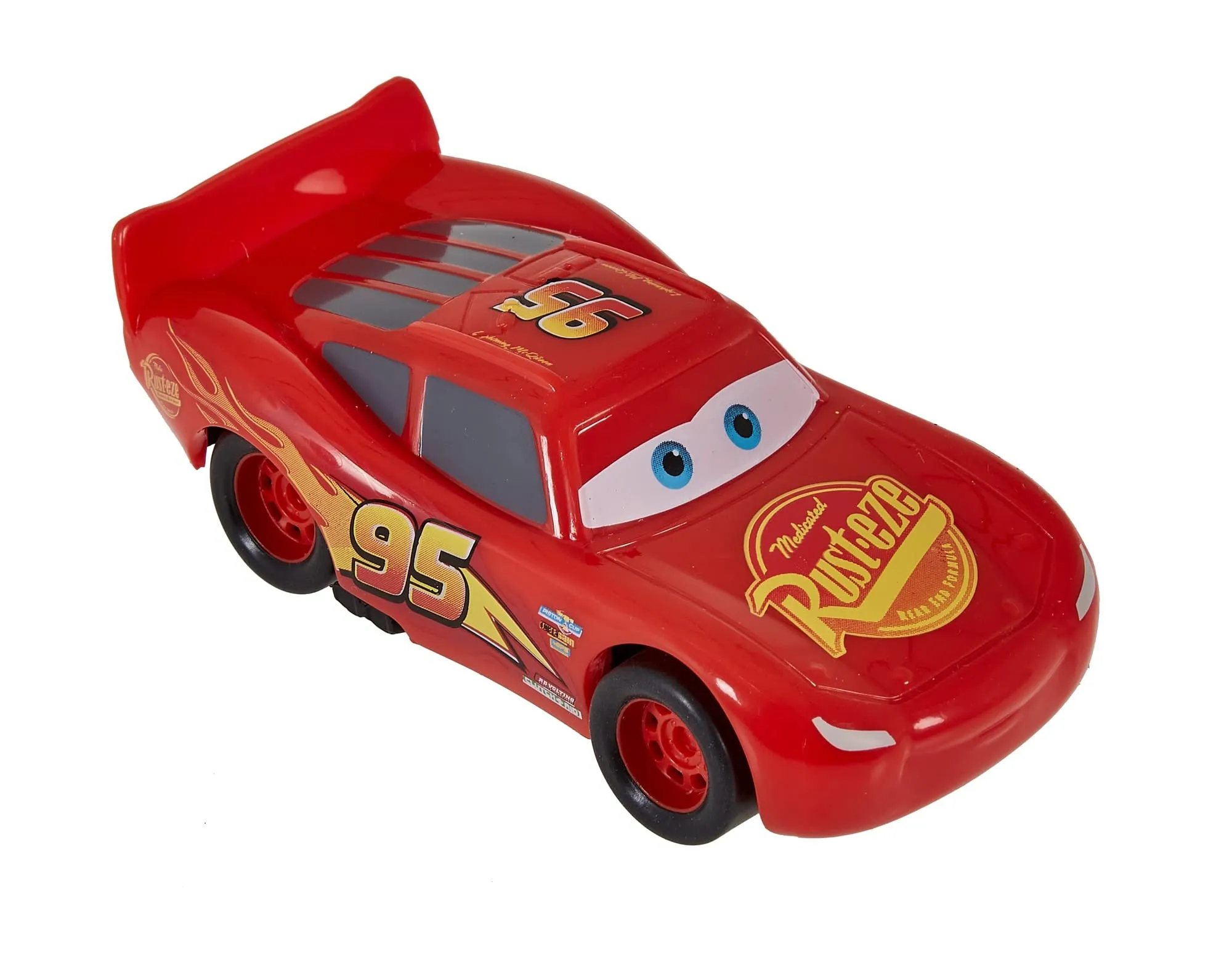 Disney Cars - Saetta McQueen Veicolo Giocattolo Pullback 1:43