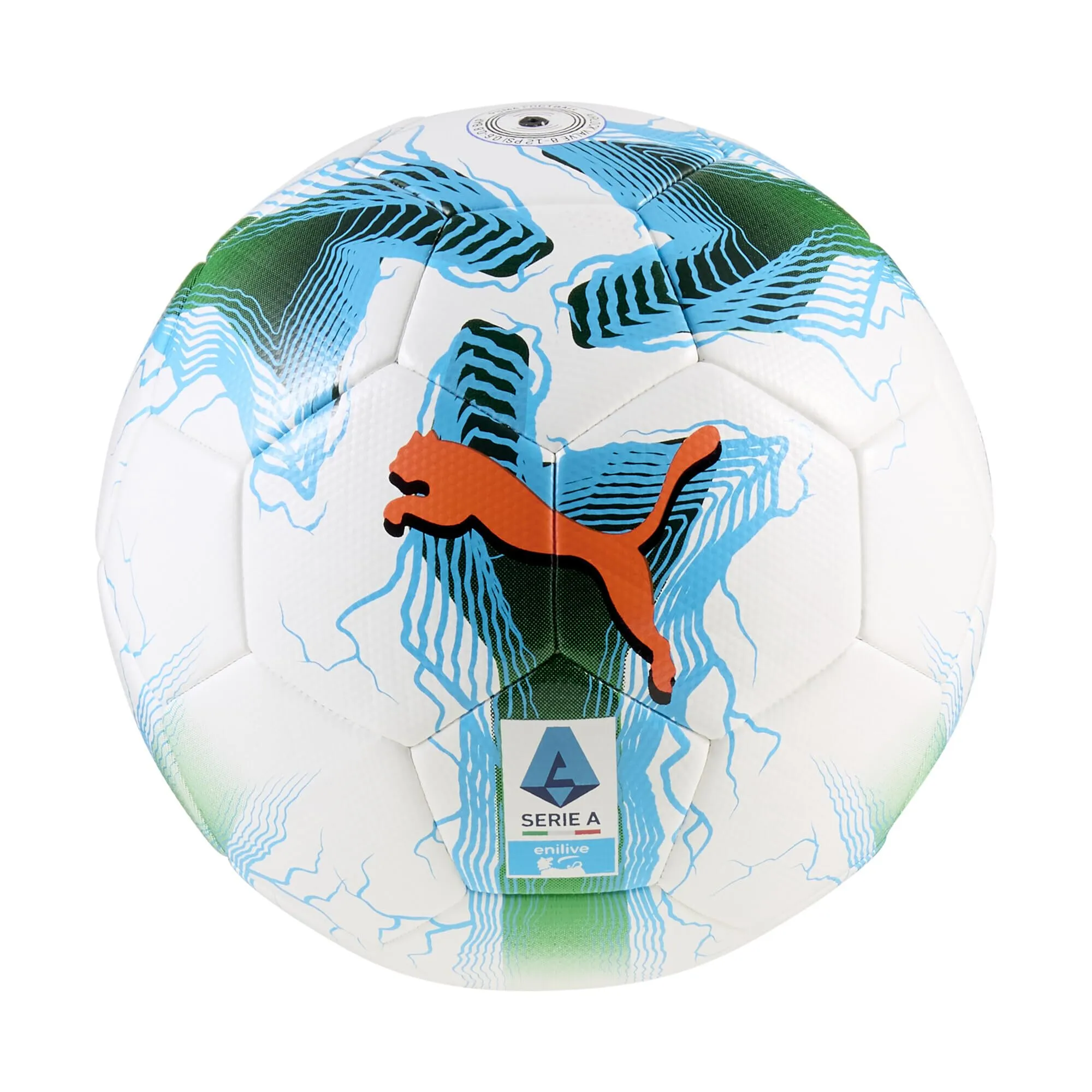 PUMA Pallone da Calcio Orbita Serie A 4, White Multicolor