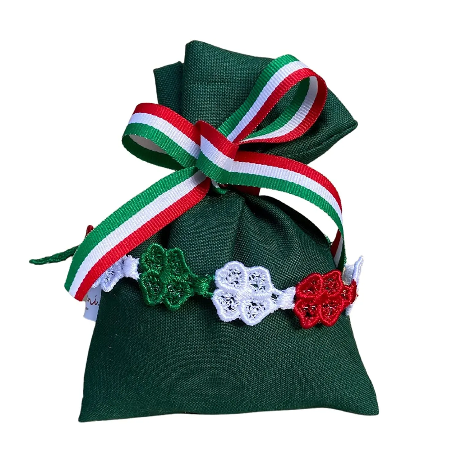 Braccialetto Tricolore Italiano Fatto a Mano