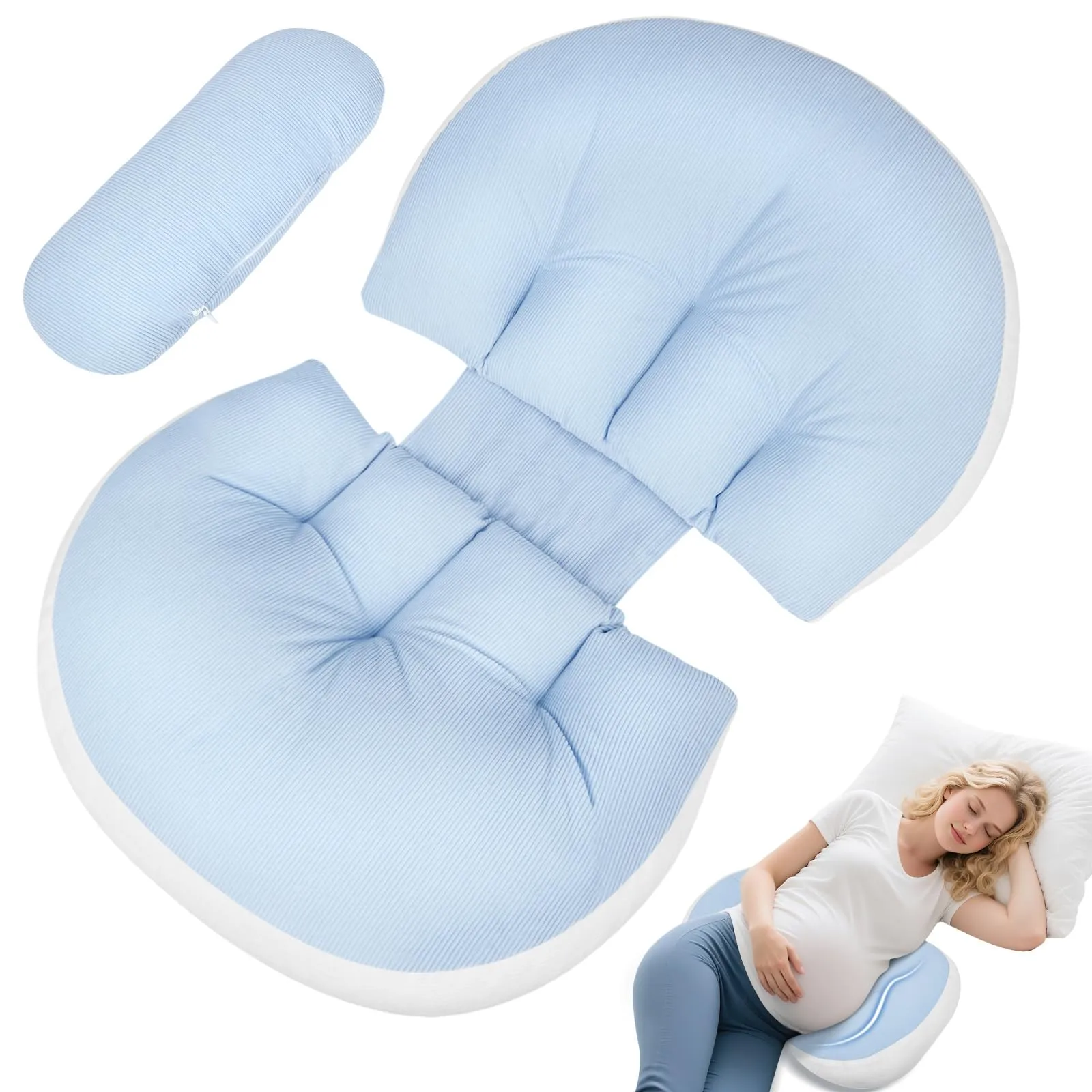 Cuscino Gravidanza Omtofo: Comfort e Supporto Ottimale per Mamma e Bebè