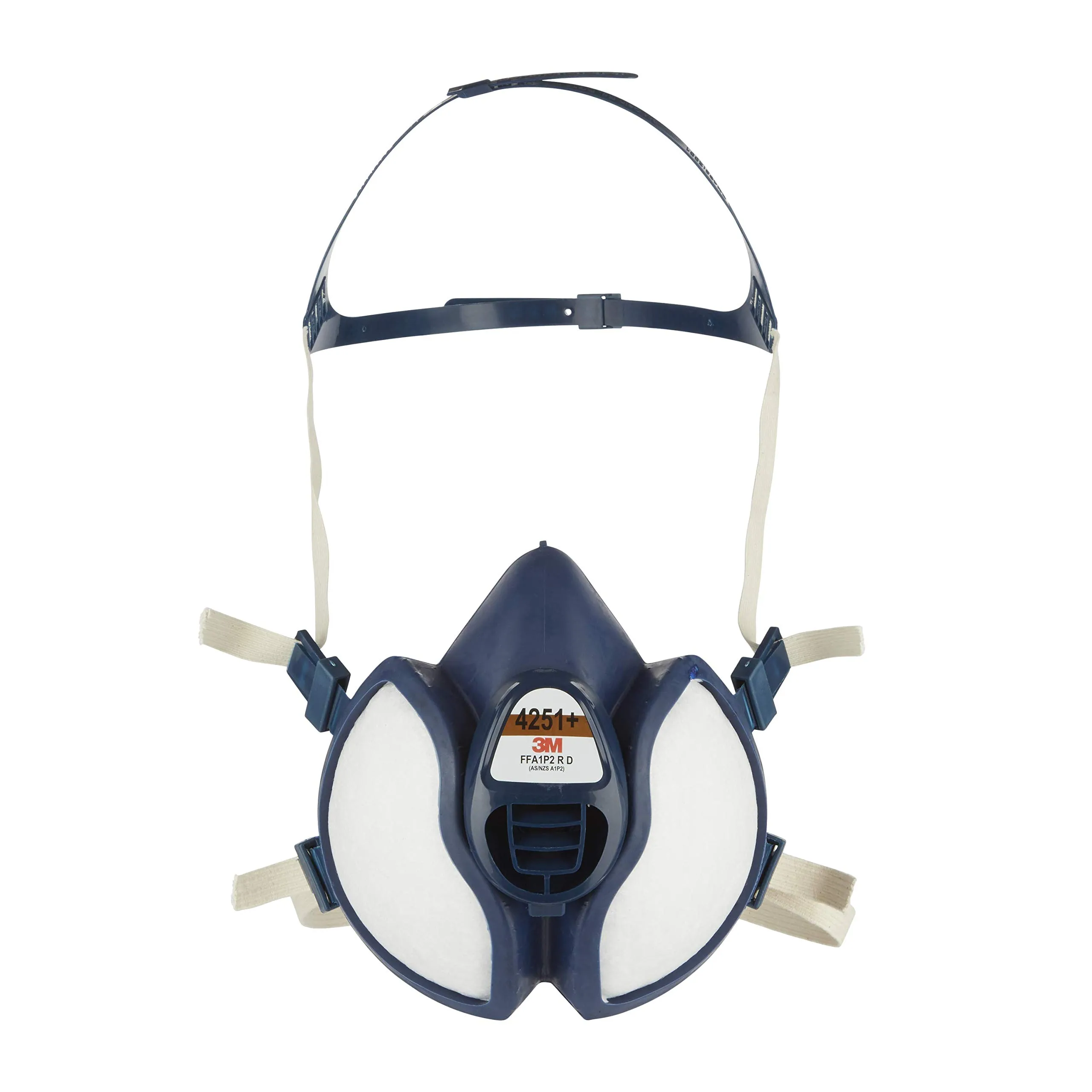 3M 4251+ Semimaschera Autofiltrante Monouso per Verniciatura e Solventi