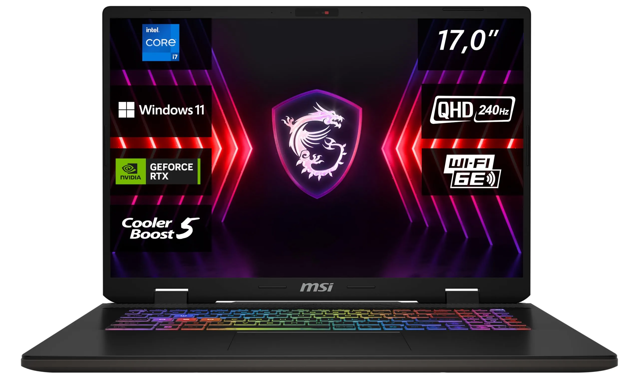 MSI Sword 17 HX - Laptop Gaming di Potenza