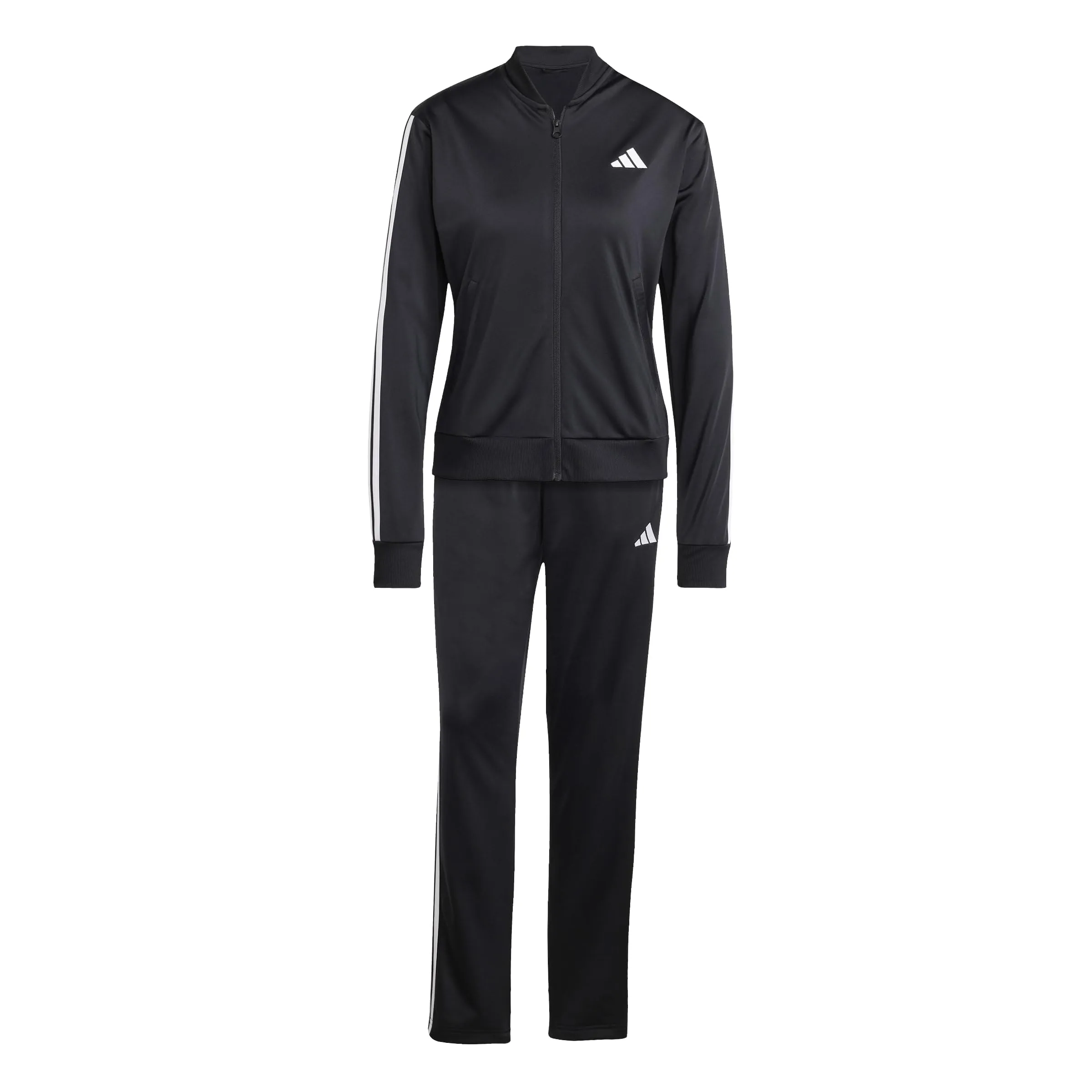 adidas Donna ESSENTIALS 3-STRIPES TRACKSUIT, Nero, M