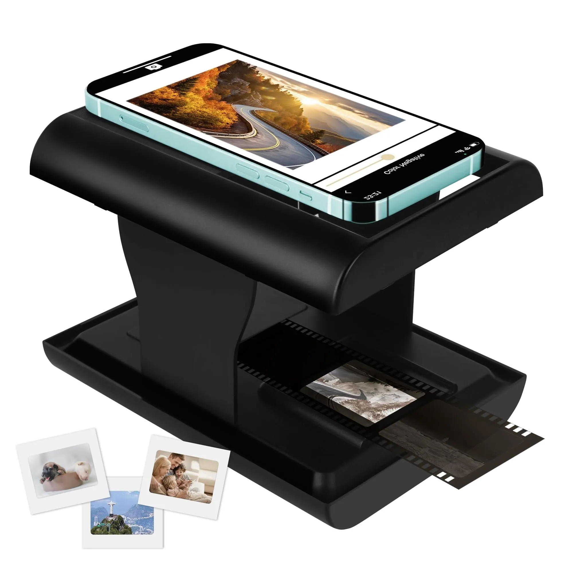 Scanner per Diapositive e Negativi Portatile Pieghevole