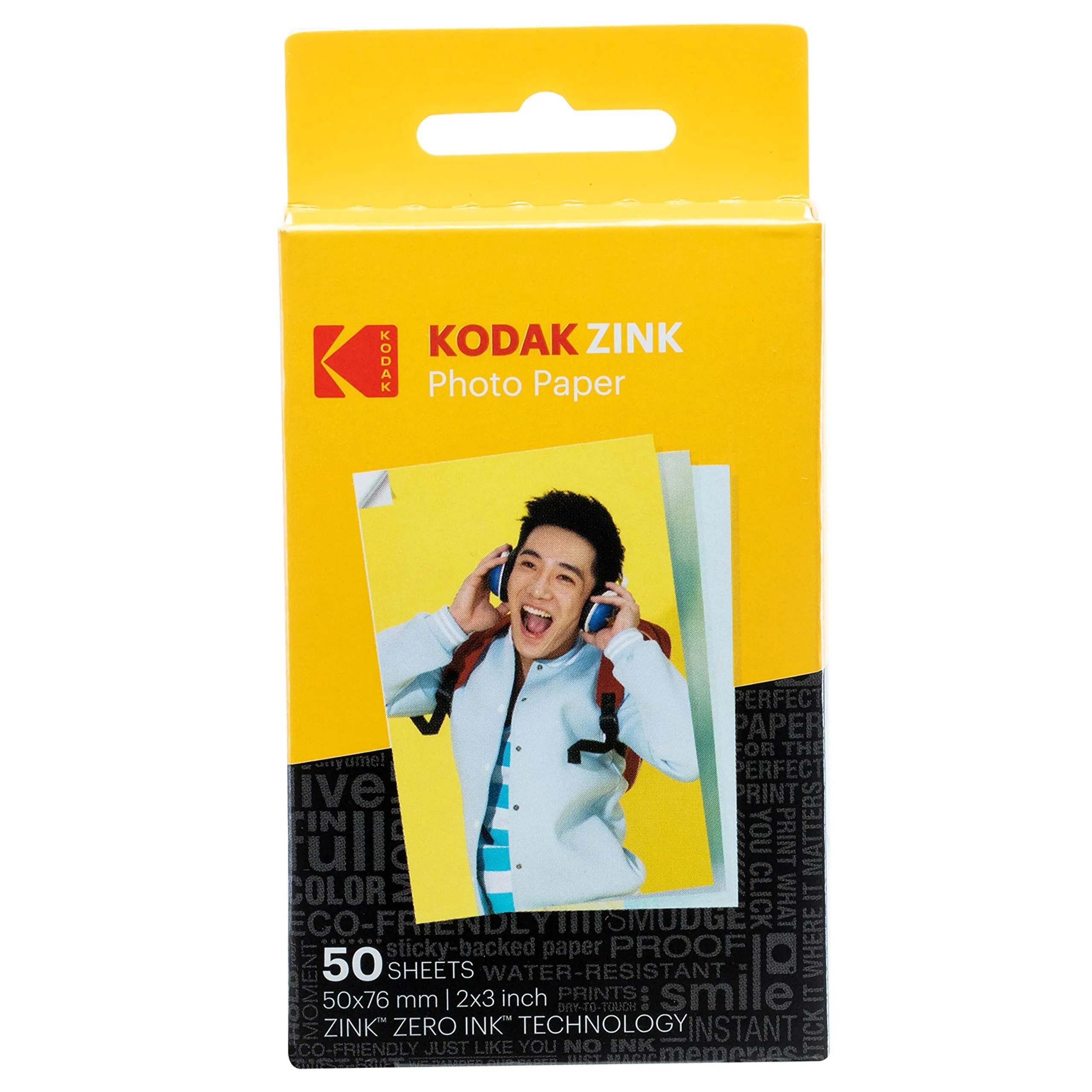 Kodak Carta fotografica Zink Premium 2x3 pollici (50 fogli)