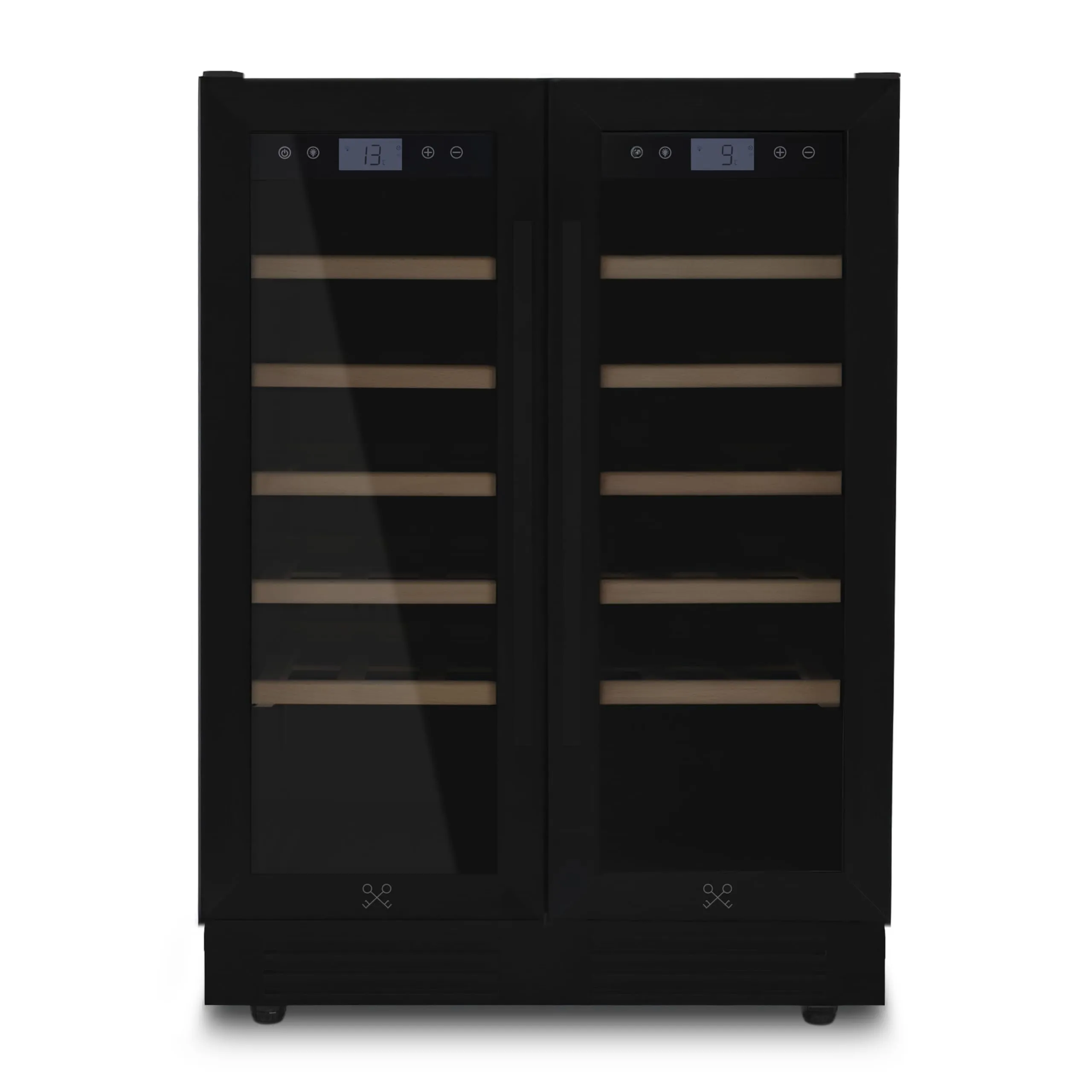 LES PETITS CHAMPS Cantinetta per vino CAVCEDB42 da incasso dual zone