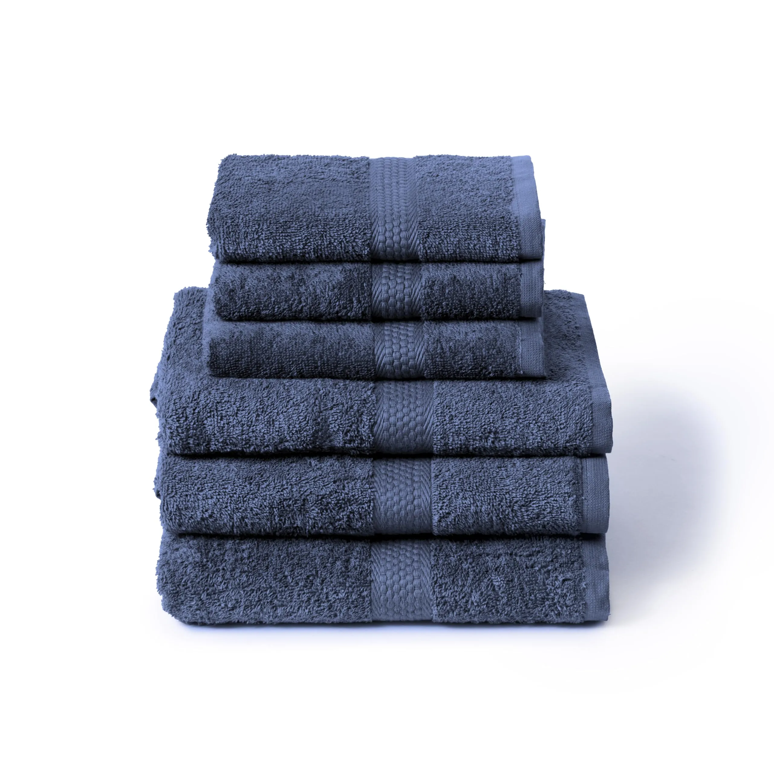 Caleffi Set Asciugamani Bagno 6 Pezzi - Morbidi e Assorbenti
