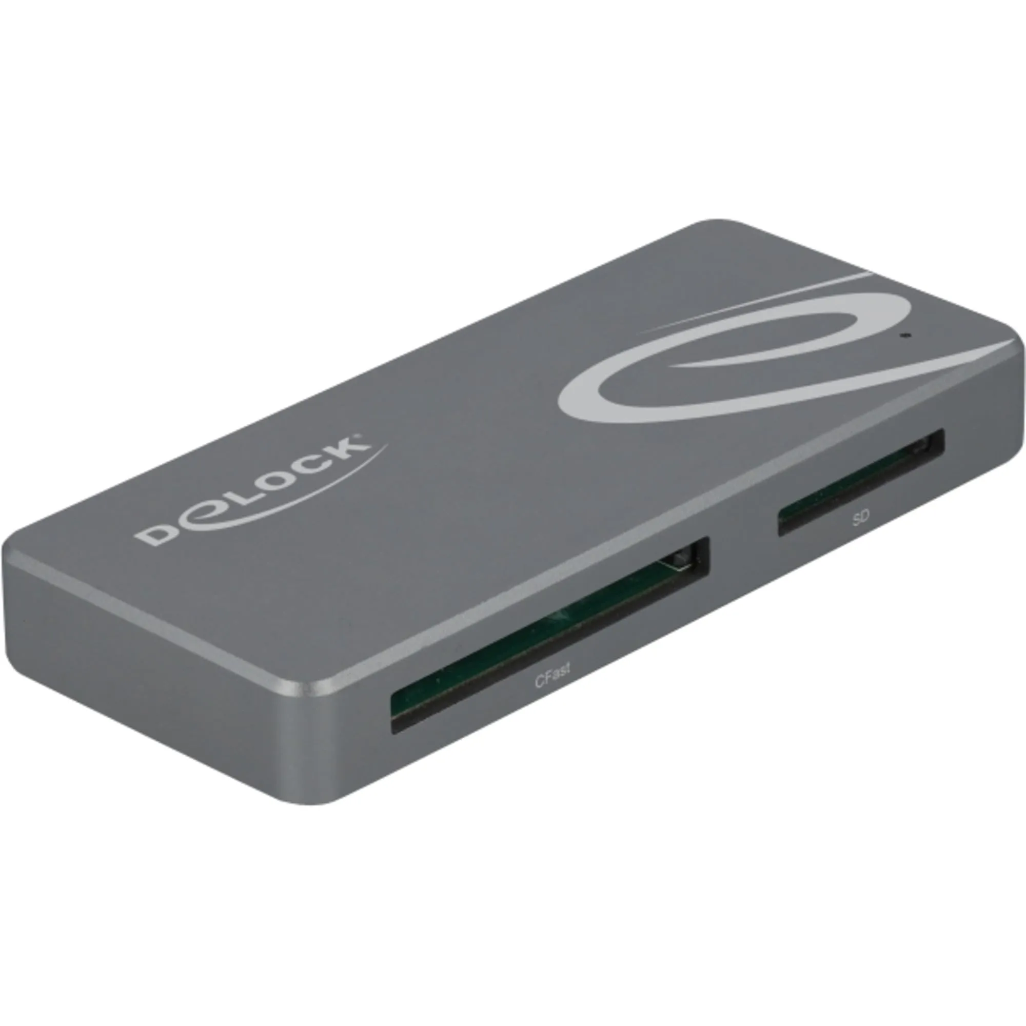 Delock Lettore di Schede USB Type-C per CFast e SD + Hub USB