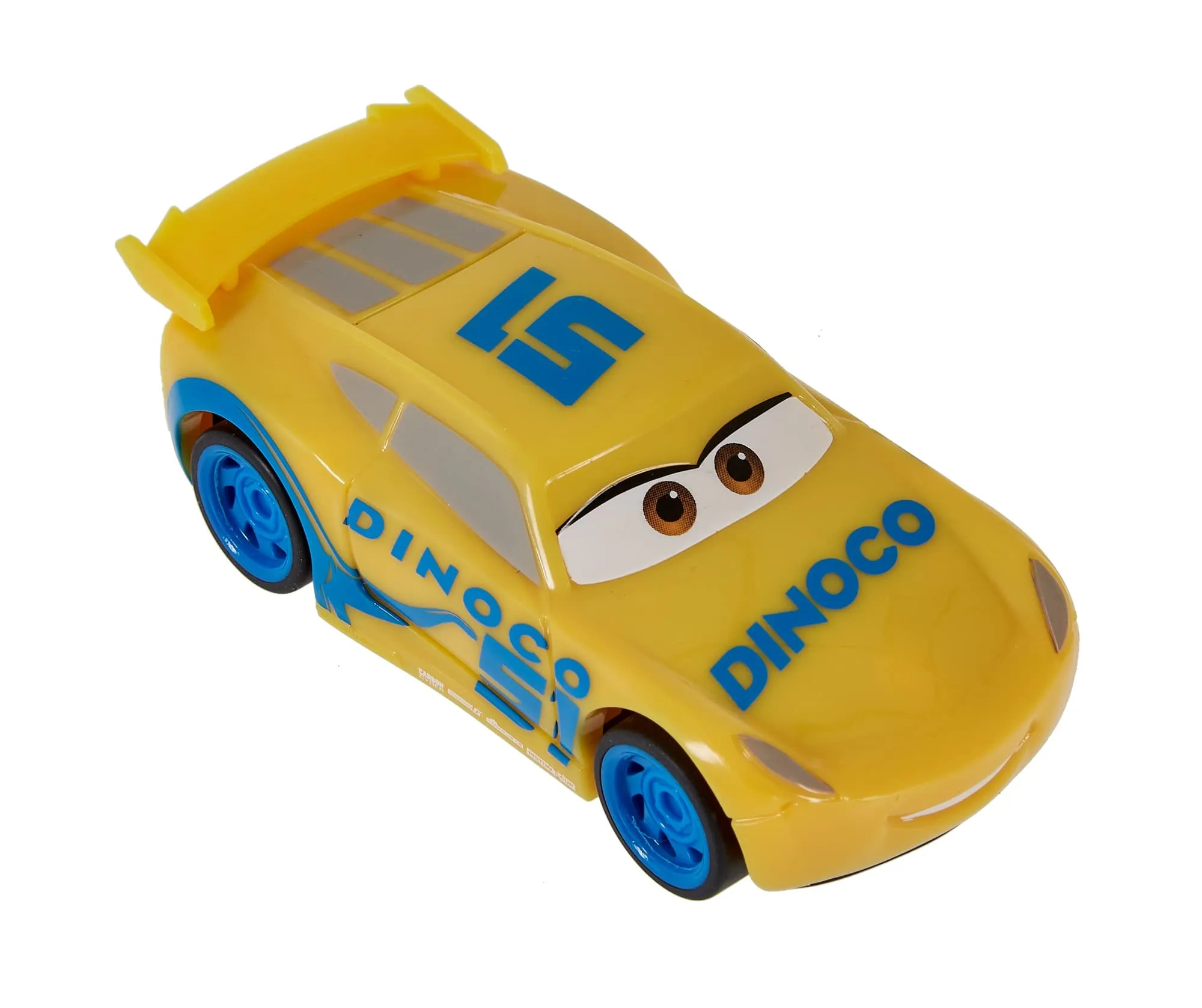 Disney Cars Pixar Dinoco Cruz - Veicolo Pullback 1:43