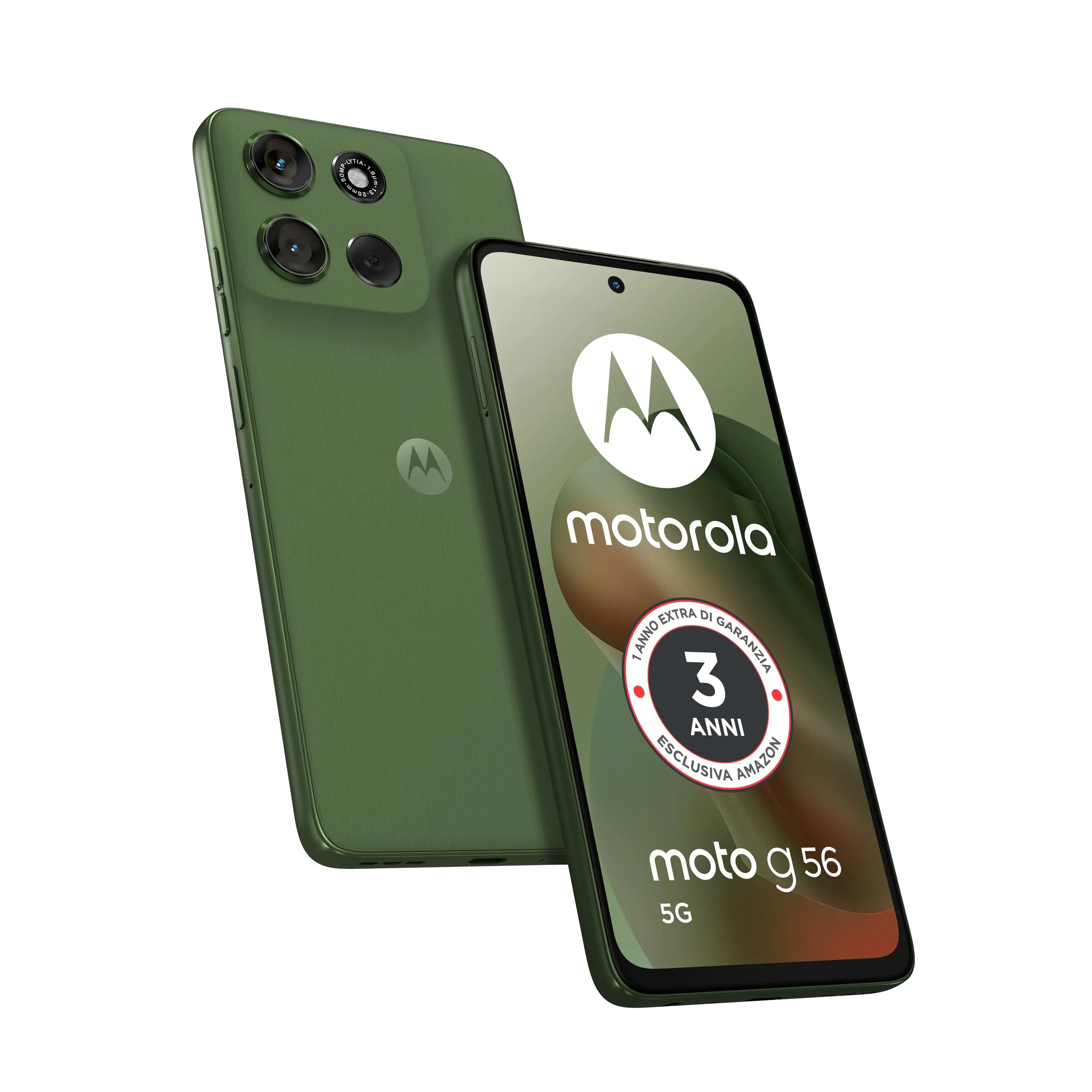Motorola Moto G56 5G PANTONE Dill (8/256GB) con 1 Anno Extra di Garanzia