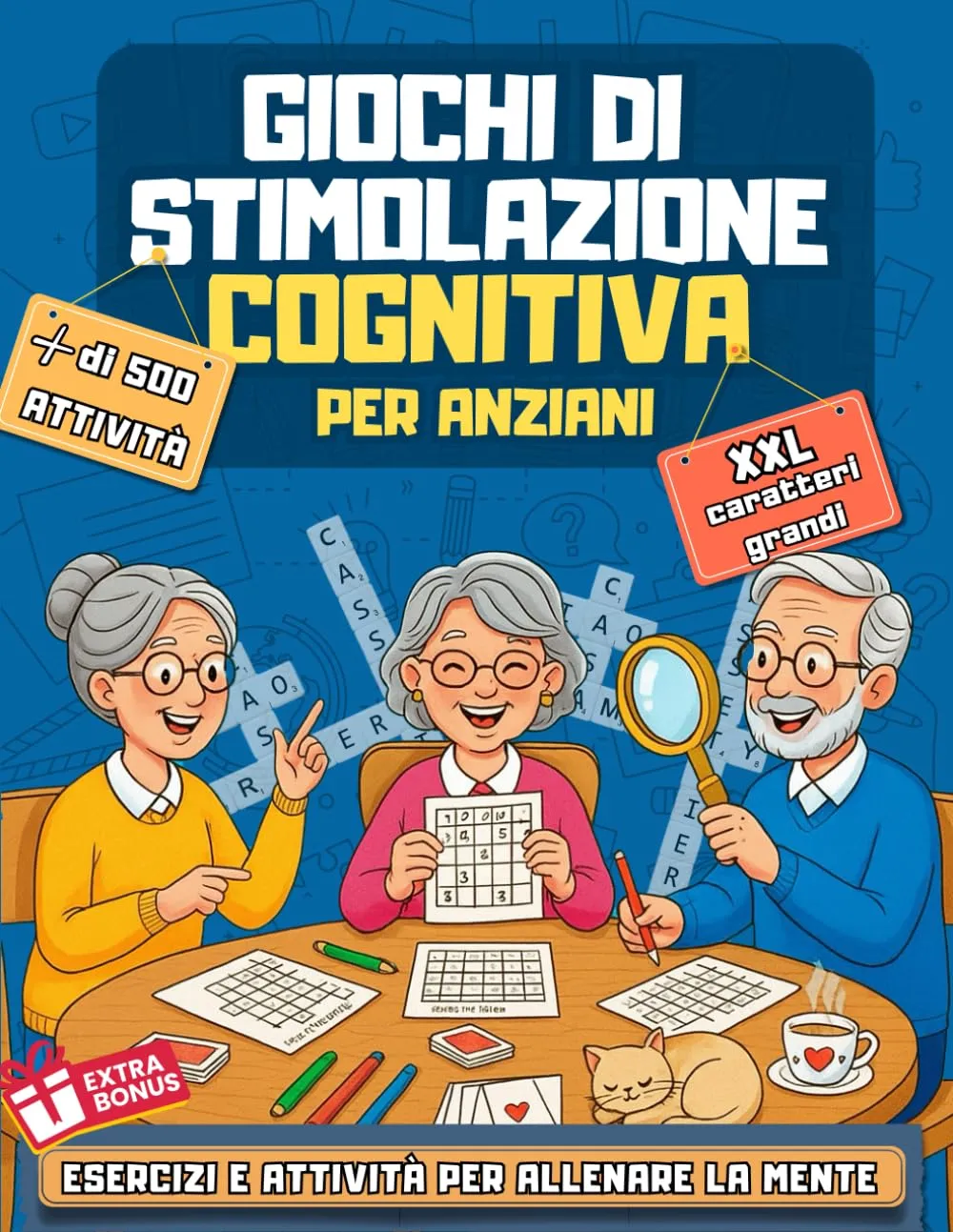 Giochi di Stimolazione Cognitiva per Anziani: Esercizi e Attività per Allenare la Mente