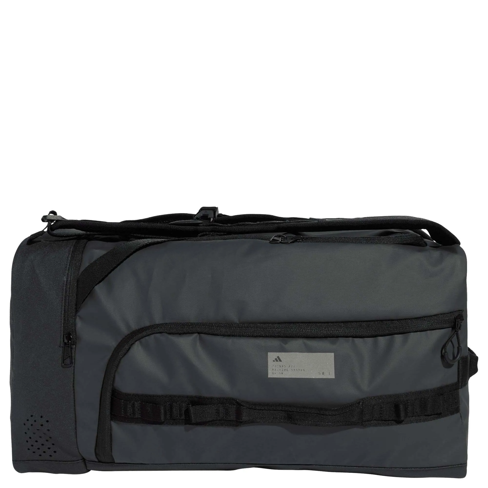 Borsone Adidas Training Unisex - Nero/Bianco - 50 Litri