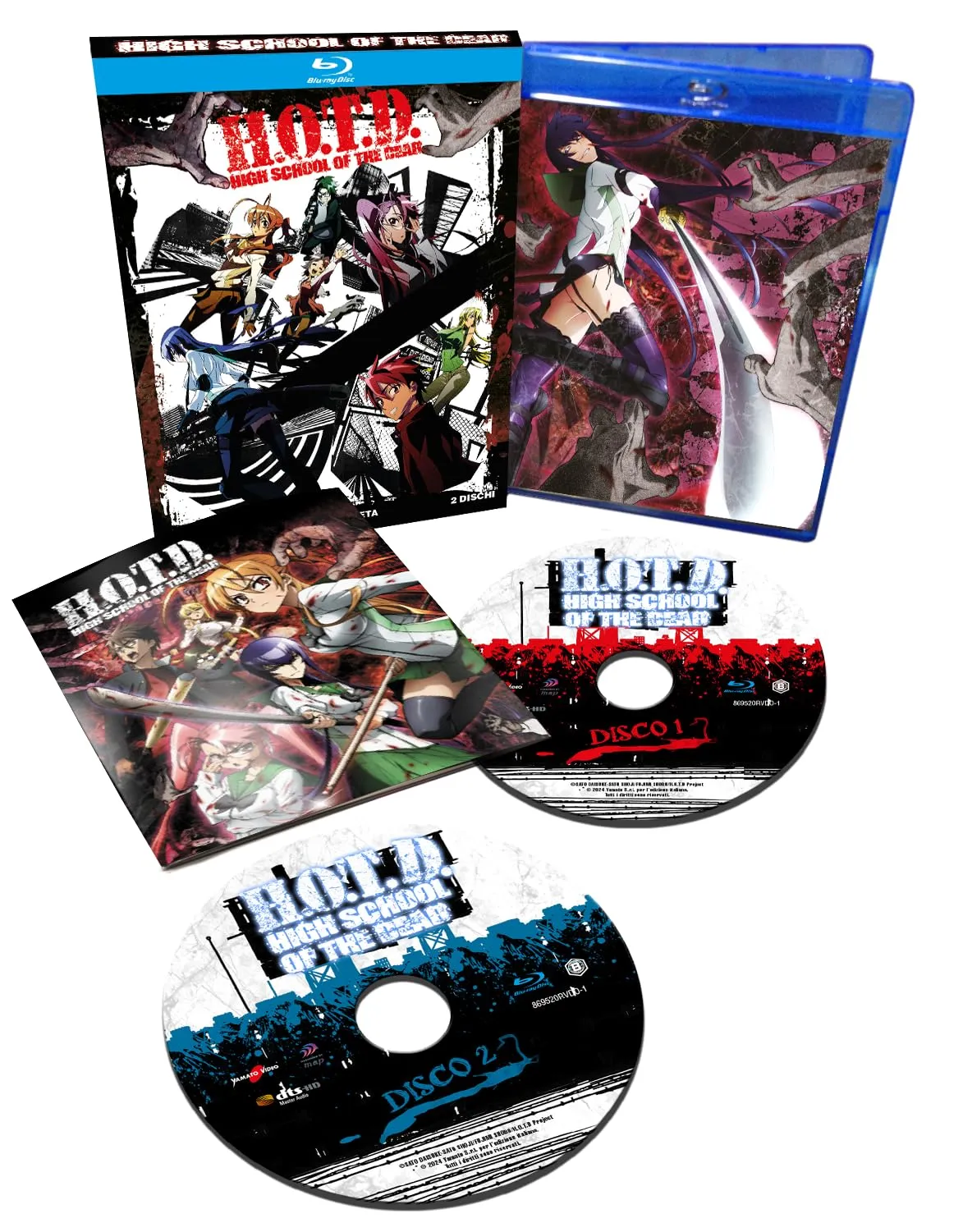 High School of the Dead - La Serie Completa (2 Blu-ray Disc)
