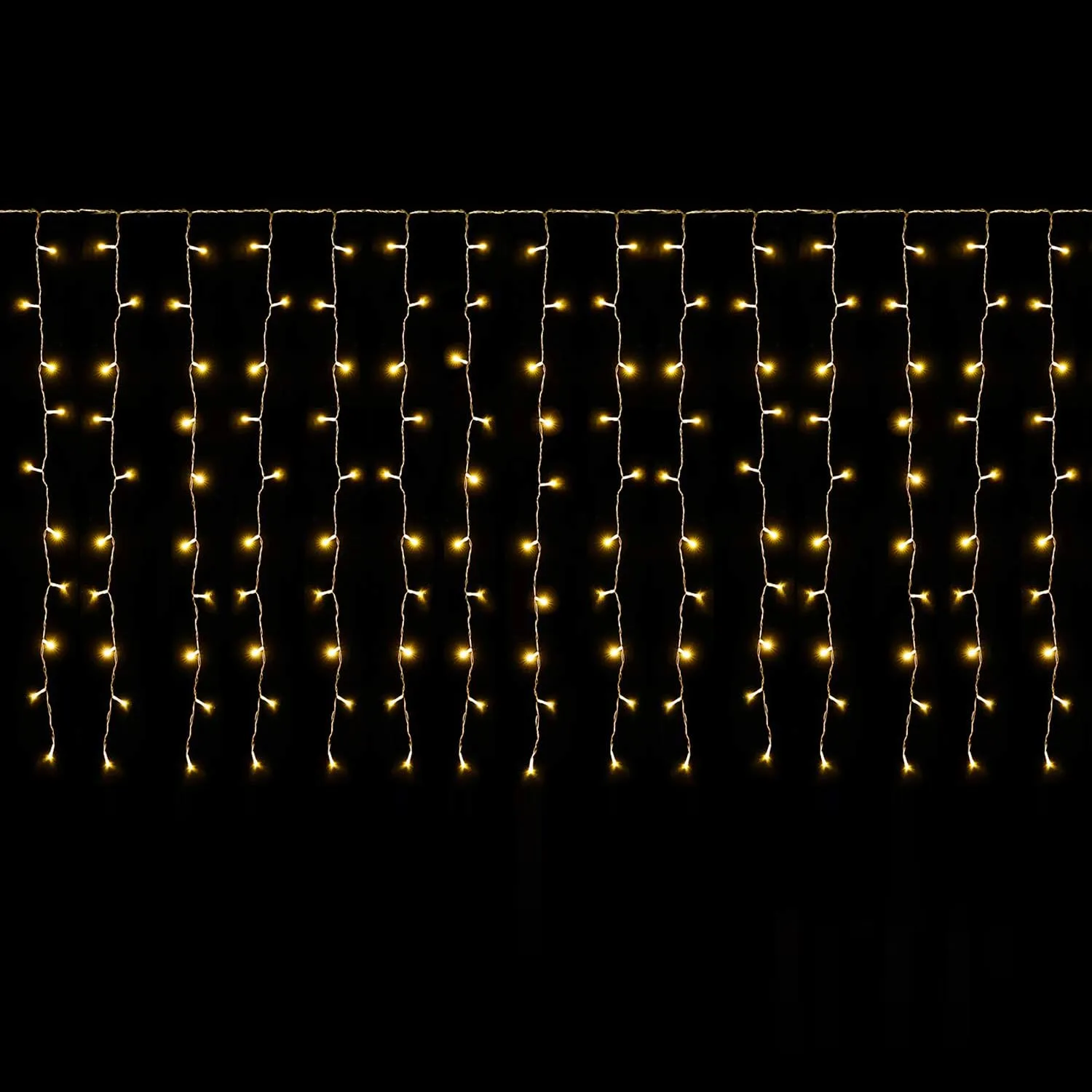 Tenda Luminosa LED Salcar 6m x 1m - 300 LED Bianco Caldo