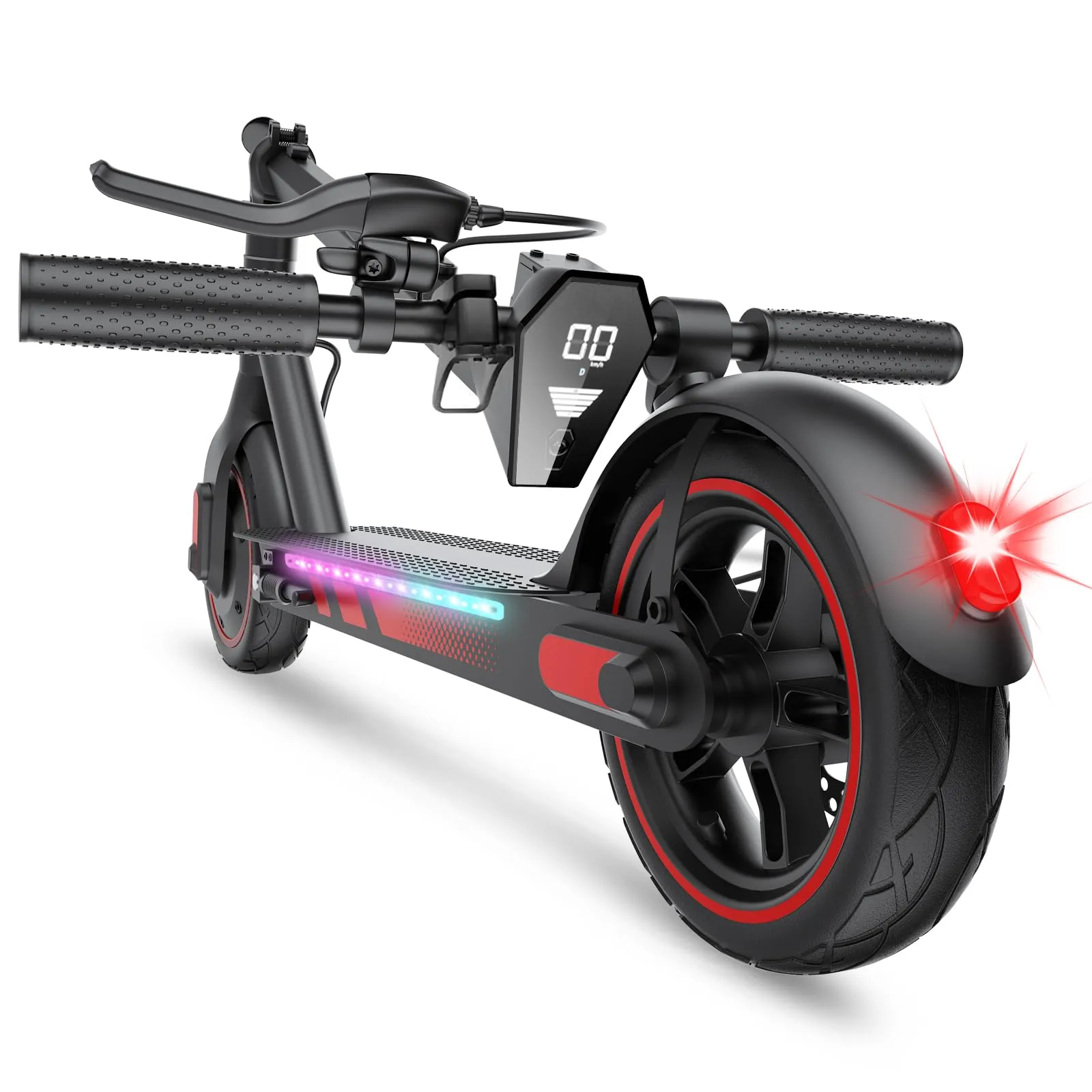 Monopattino Elettrico Adulti Aimittie, 10", 500W, 45km, App Smart