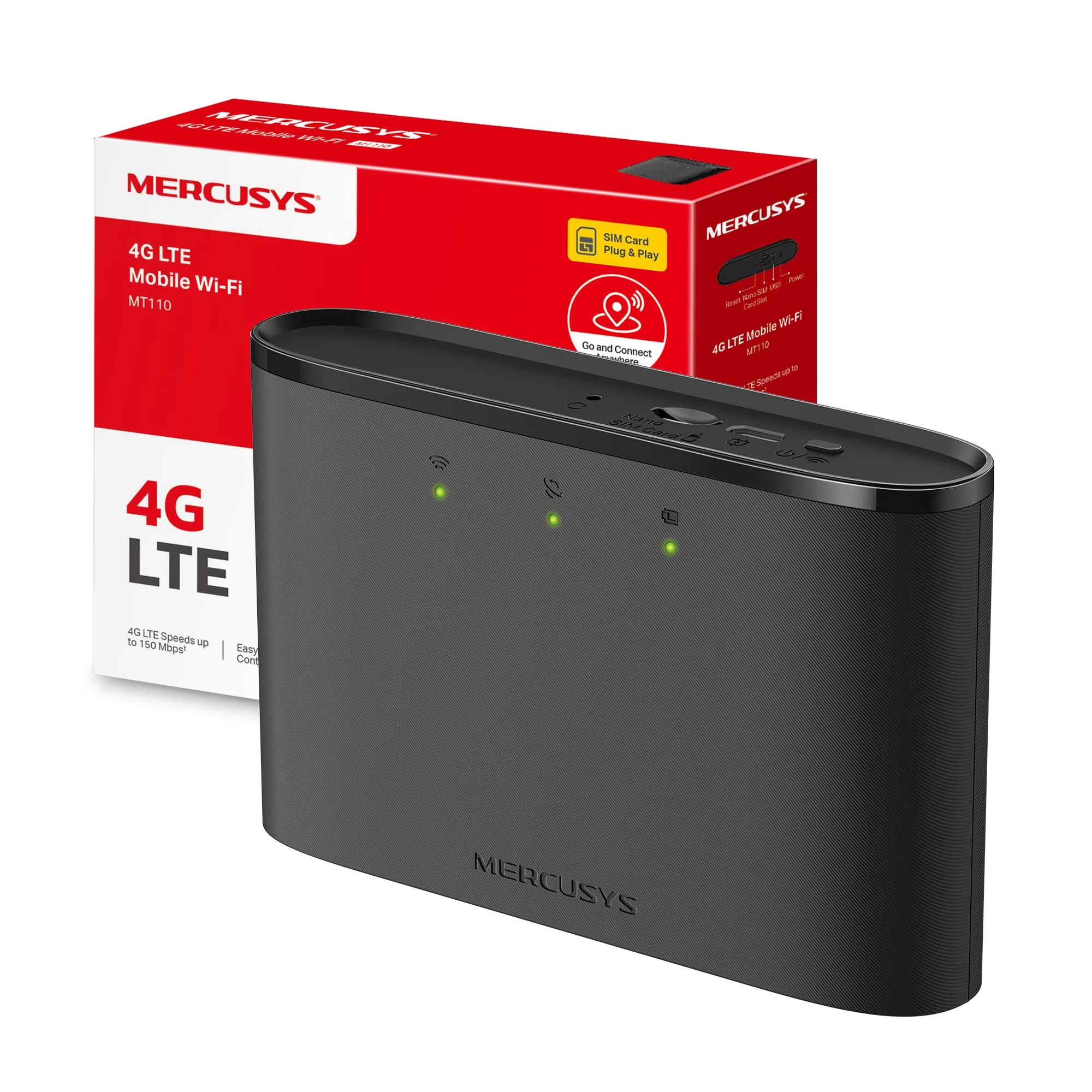 Router 4G LTE Mobile Wi-Fi Mercusys MT110