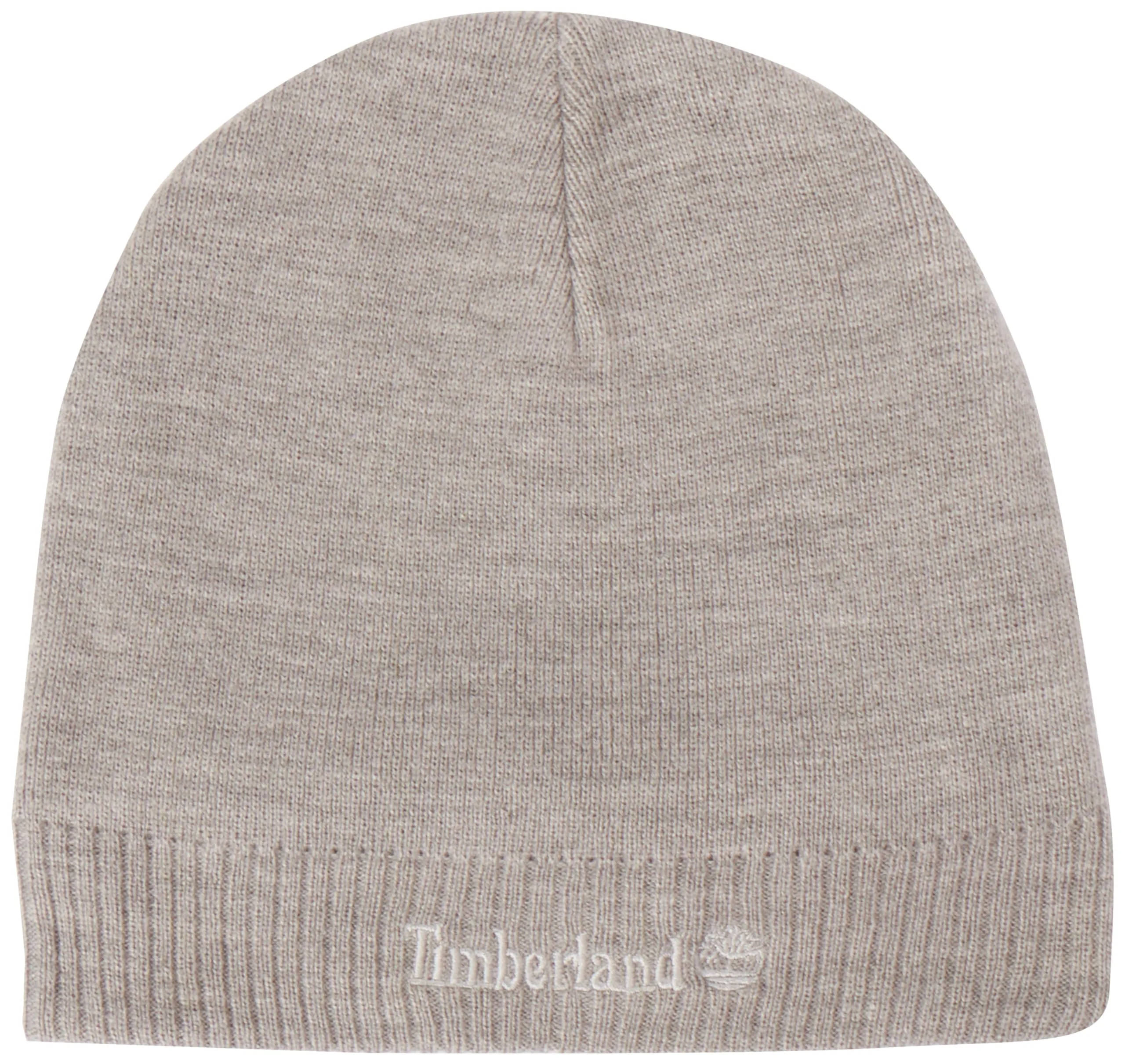 Timberland Knit Logo Beanie - Basco Uomo Grigio Chiaro