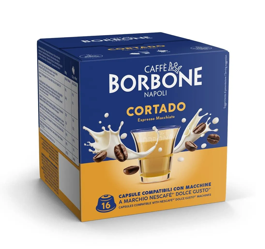 Caffè Borbone Cortado Dolce Gusto - 64 Capsule