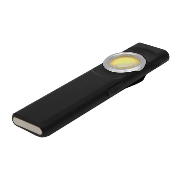 CFG EL155 Torcia ULTRA SLIM Mini Torcia Ricaricabile Potente con Magnete 5W 300 lumen IPX2