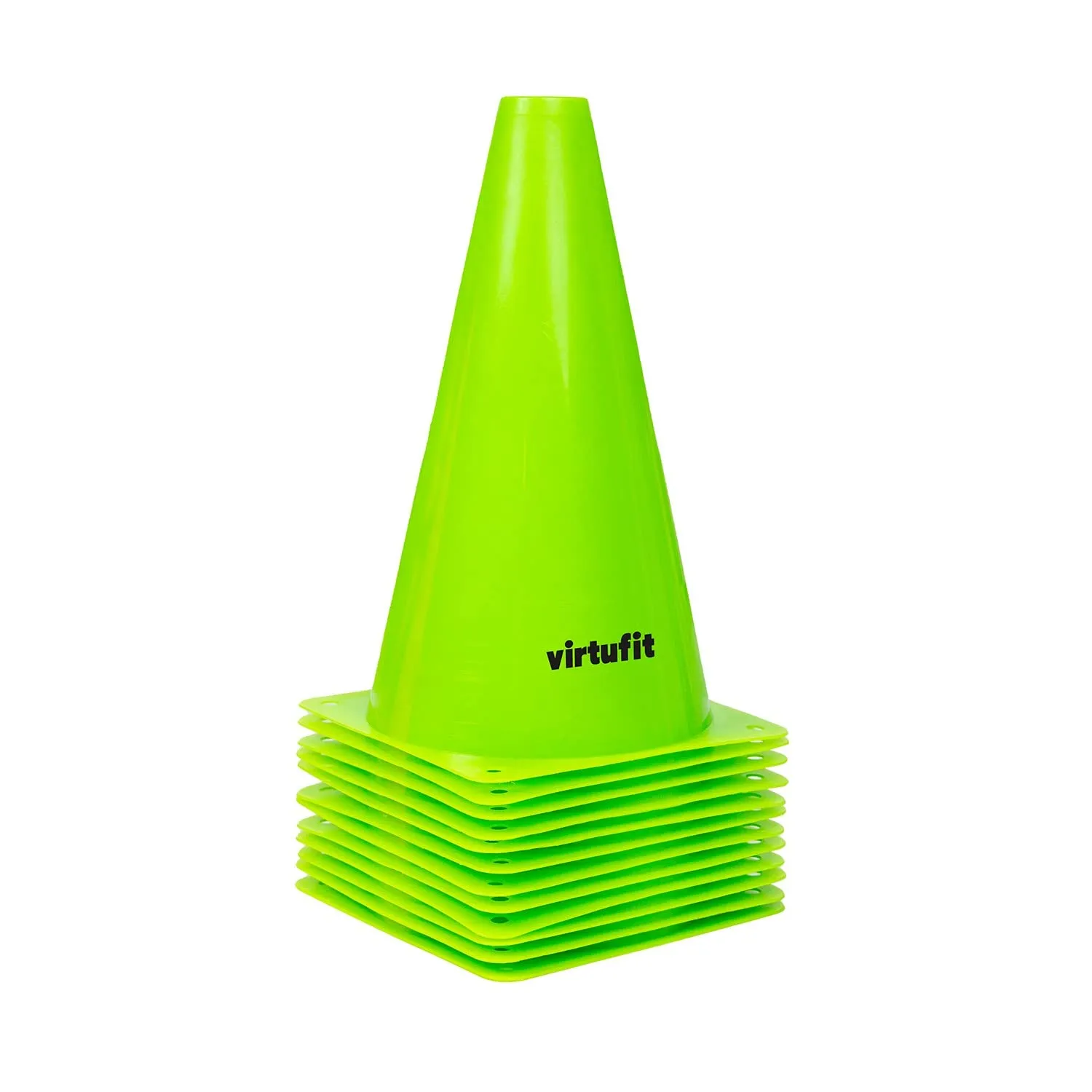 VirtuFit Set di Pedine - 23 cm - 12 Pezzi - Verde