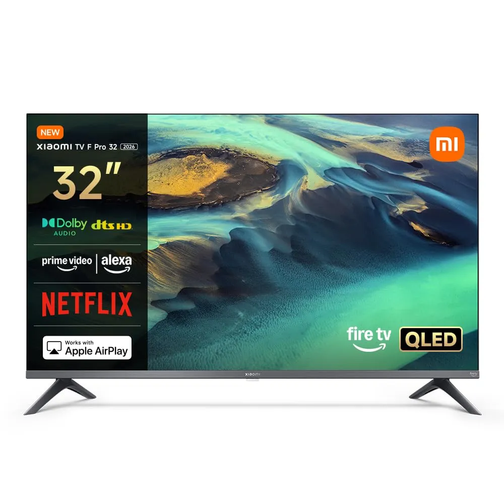 Xiaomi TV F Pro 32" QLED Fire TV: Immagini Vivide, Suono Immersivo e Intrattenimento Infinito