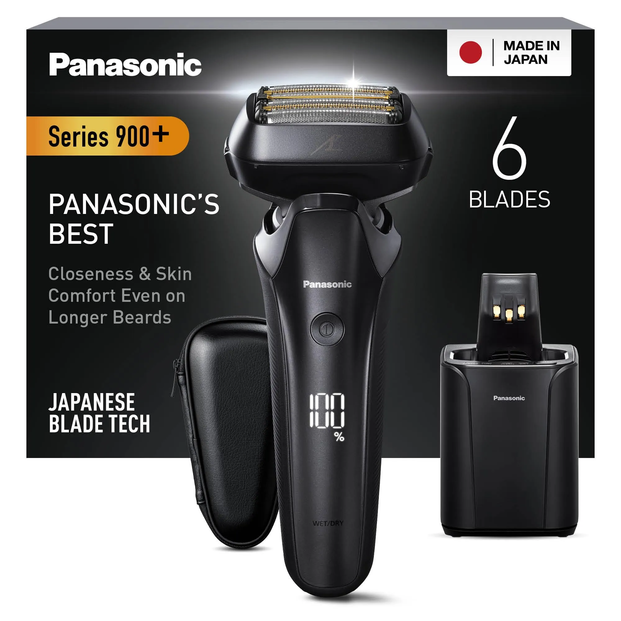 Panasonic Series 900+ ES-LS9A Rasoio Elettrico 6 Lame