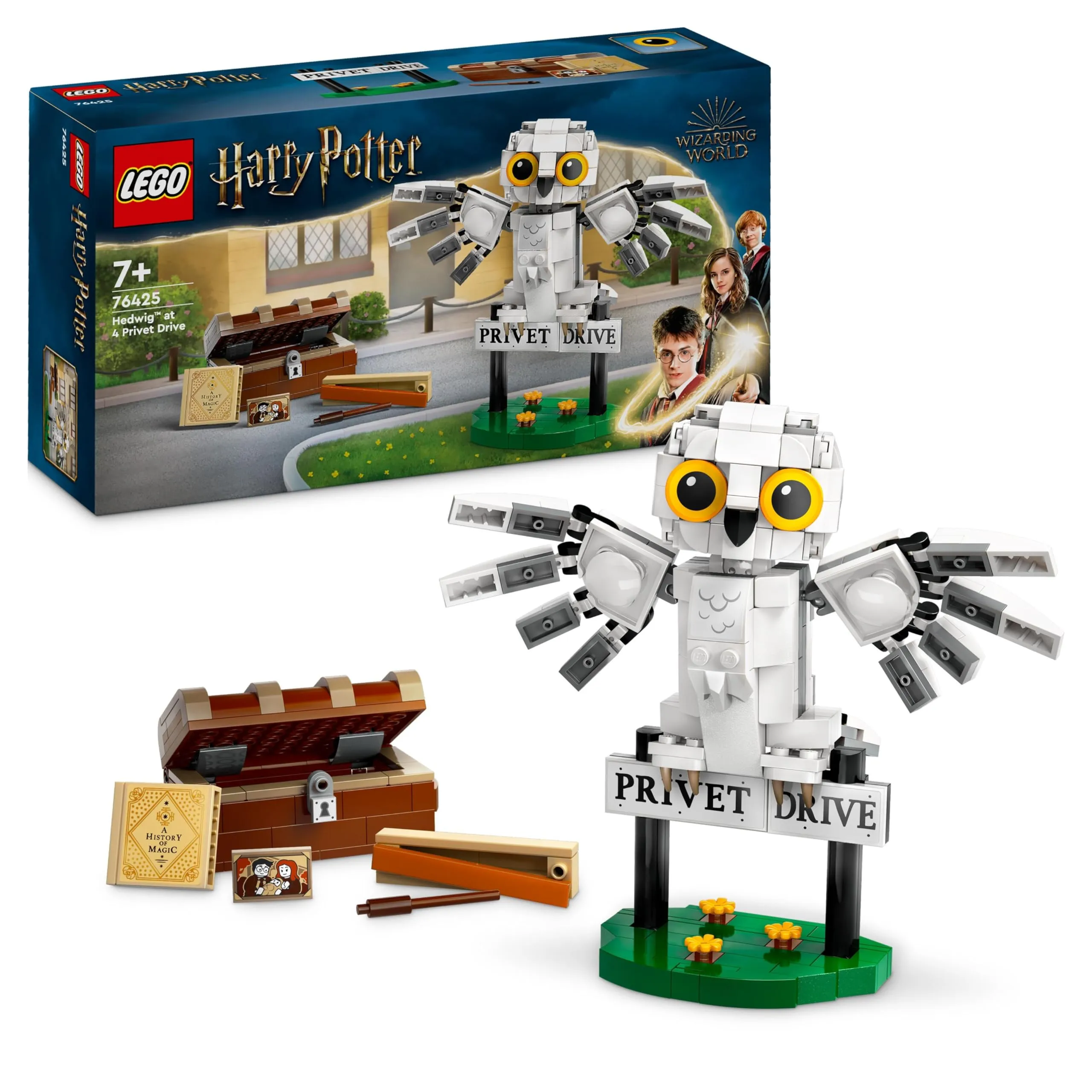 LEGO Harry Potter Edvige al Numero 4 di Privet Drive