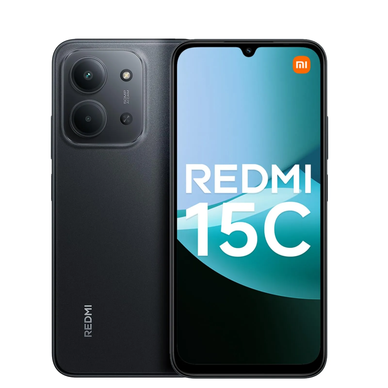 Xiaomi Redmi 15C Smartphone - 4GB/128GB Midnight Black