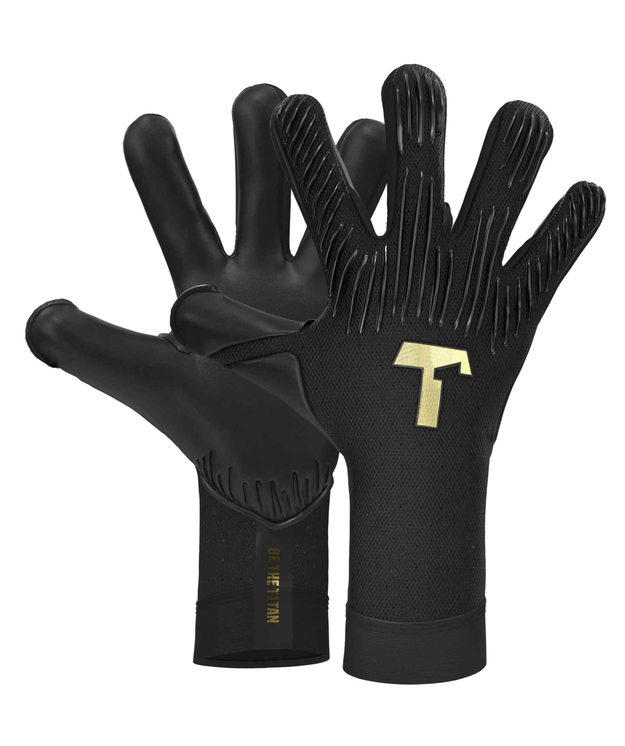 T1TAN Rebel 2.0 Black-Out - Guanti da portiere