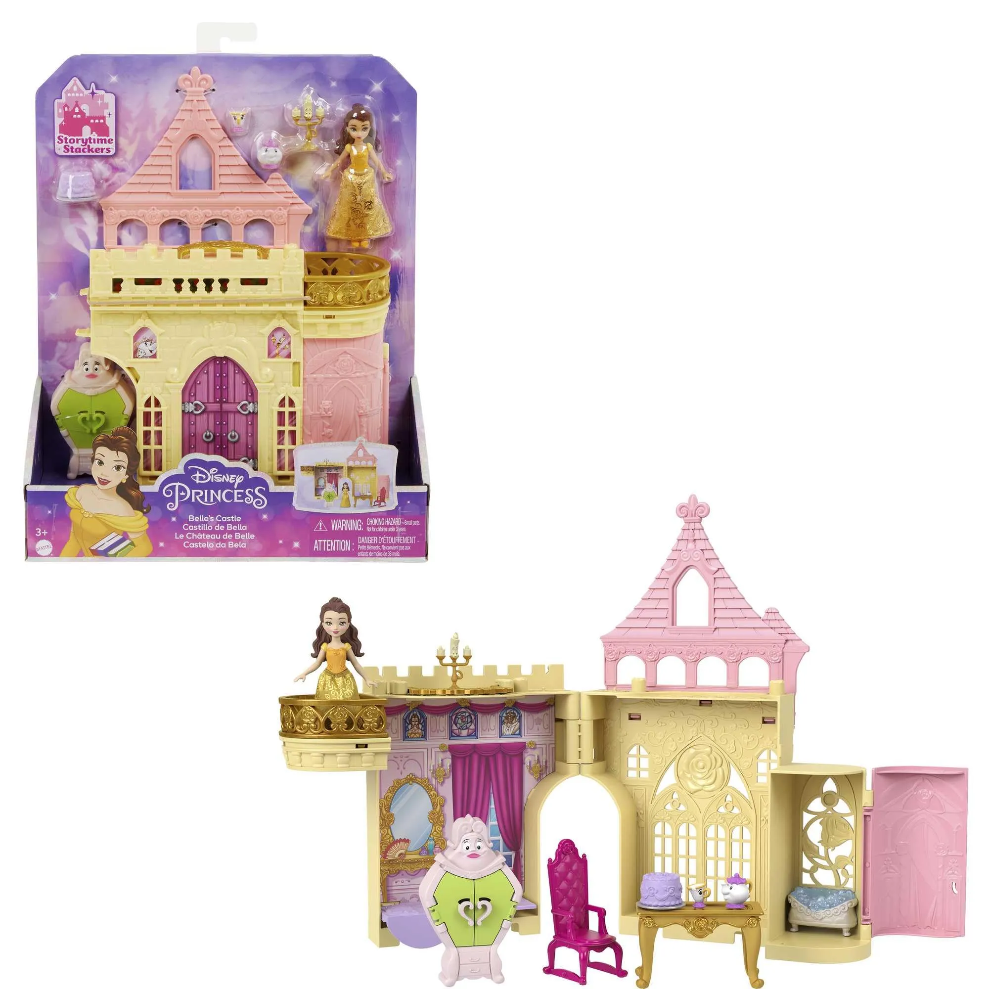 Mattel Disney Princess - Set Componibili Il Castello di Belle