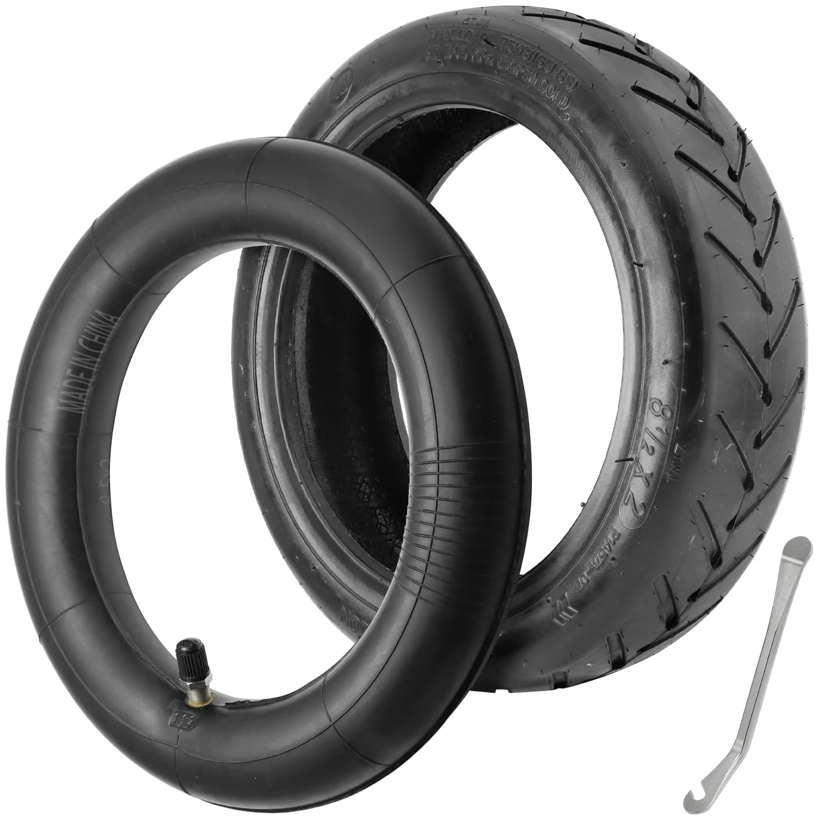 Xisair 8,5" Pneumatici per Scooter Elettrico - Compatibili con Xiaomi M365, Pro2, 1S, Essential