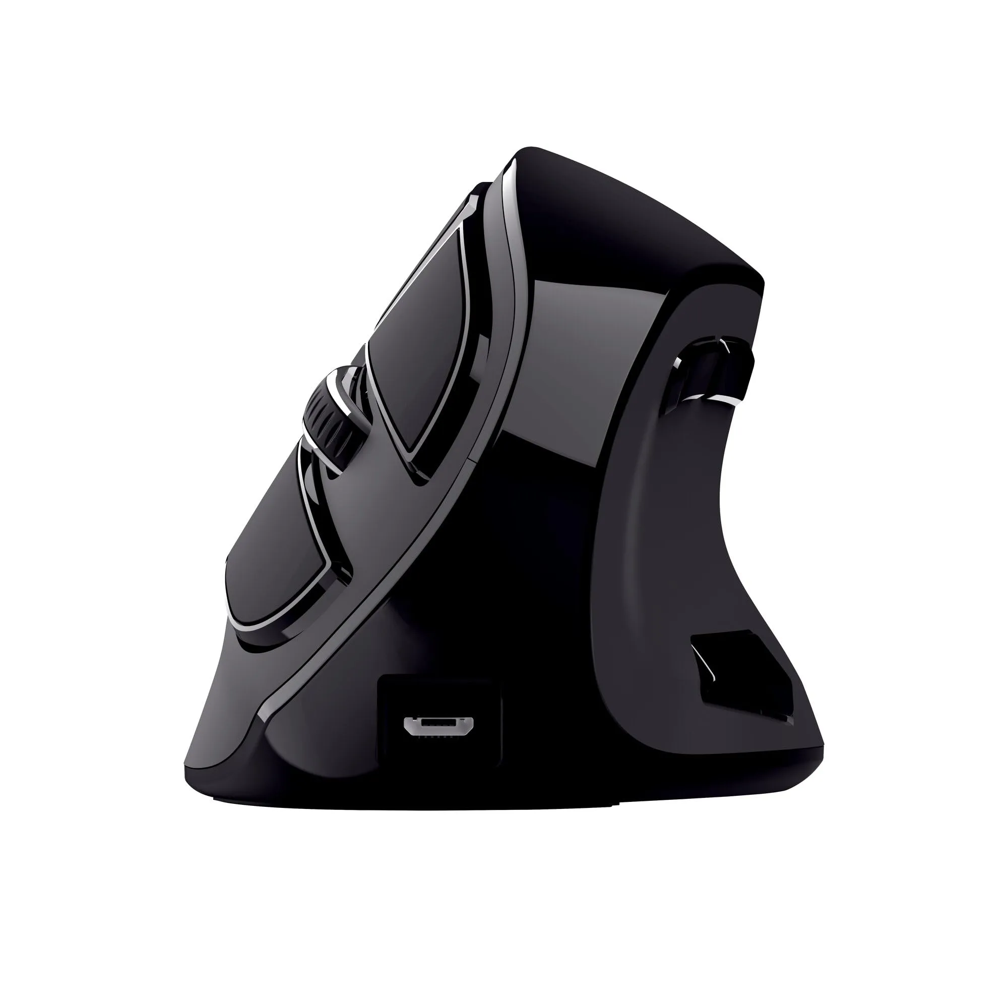 Trust Voxx Mouse Verticale Ergonomico Wireless Ricaricabile - Nero