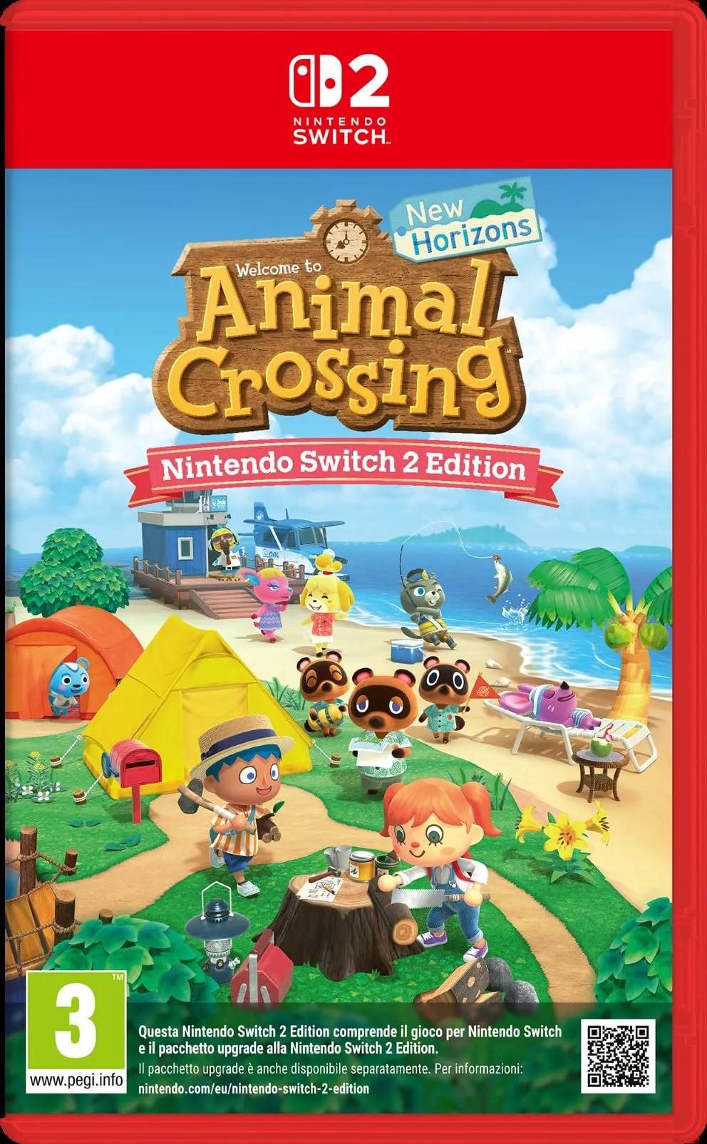 Animal Crossing: New Horizons – Nintendo Switch 2 Edition - Ed. Italiana - Versione su scheda