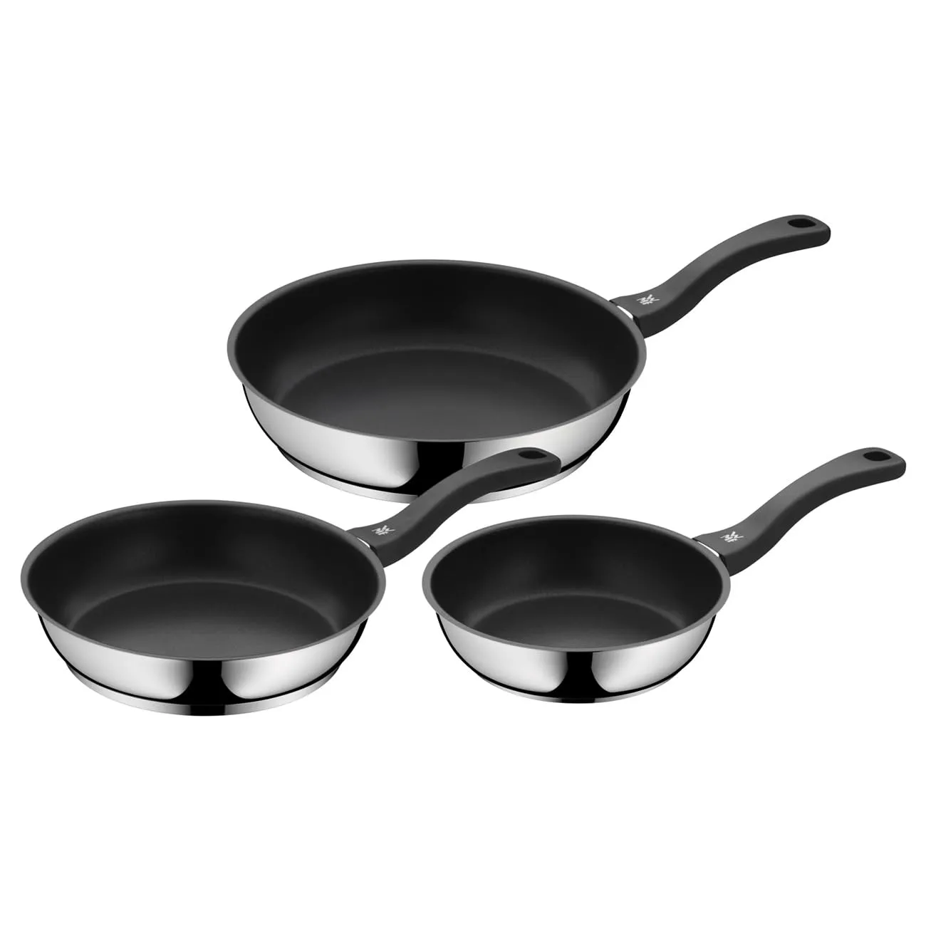 WMF Devil Set di 3 Padelle Antiaderenti