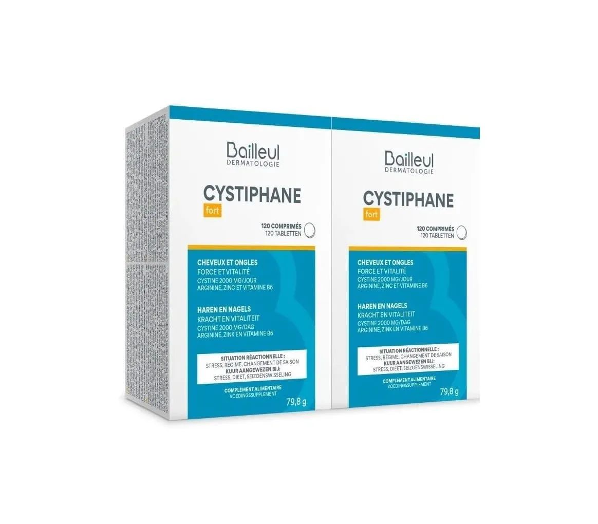 Cystiphane Hair & Nail Pack 2x120 Compresse