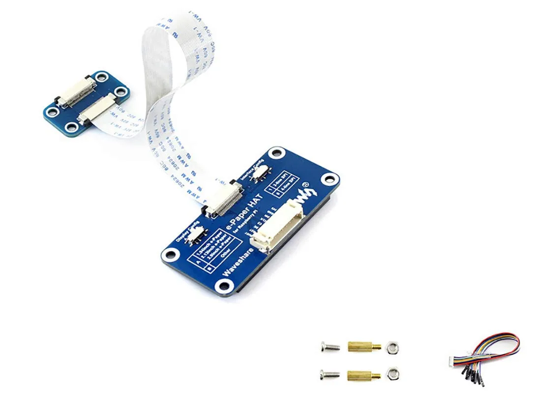 Waveshare Universal e-Eink Driver HAT per Raspberry Pi / Arduino / Nucleo